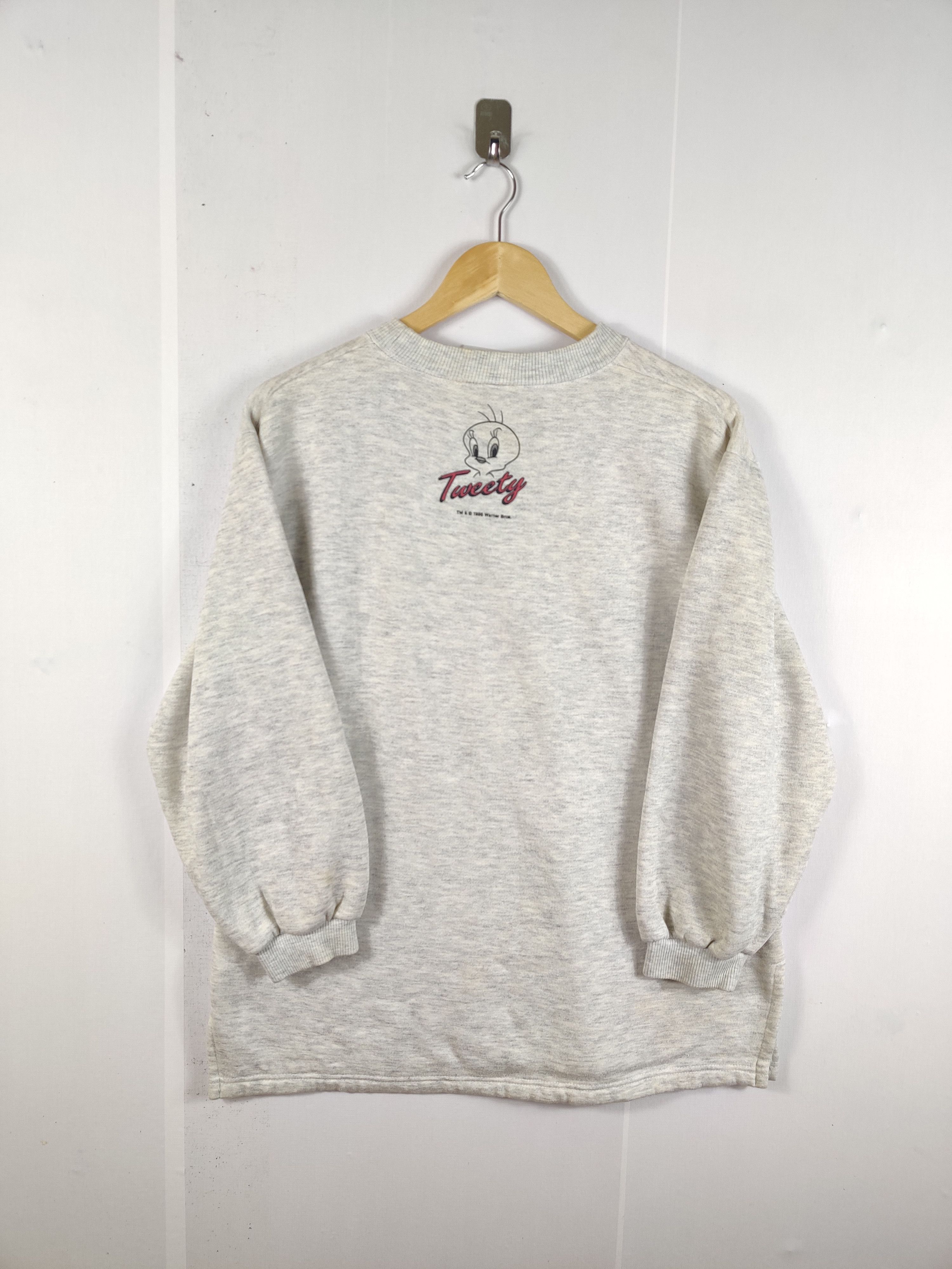 Cartoon Network Vintage 90's Looney Tunes Tweety Crewneck Sweatshirt Size US L / EU 52-54 / 3 - 8 Thumbnail