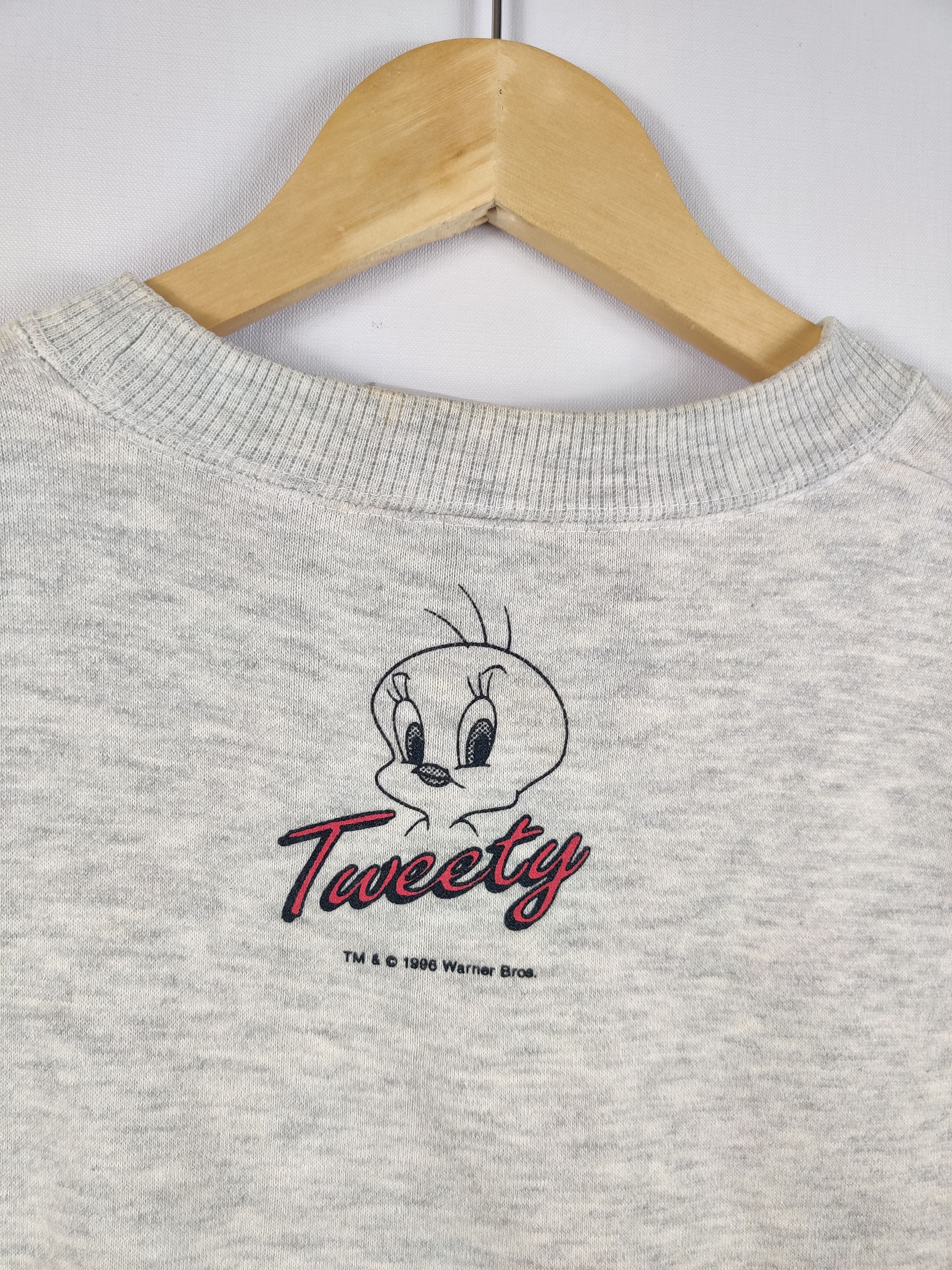 Cartoon Network Vintage 90's Looney Tunes Tweety Crewneck Sweatshirt Size US L / EU 52-54 / 3 - 7 Thumbnail