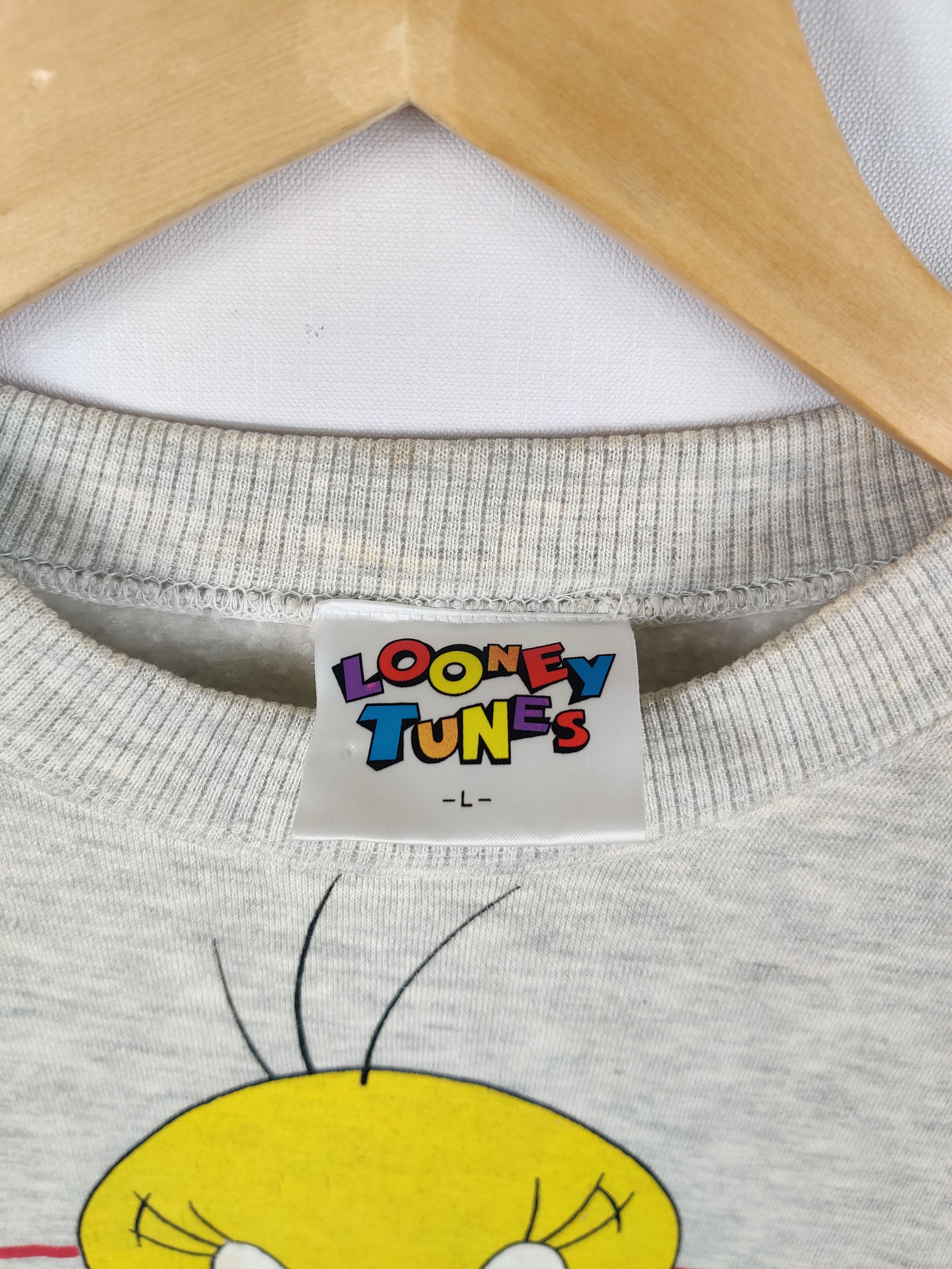 Cartoon Network Vintage 90's Looney Tunes Tweety Crewneck Sweatshirt Size US L / EU 52-54 / 3 - 5 Thumbnail