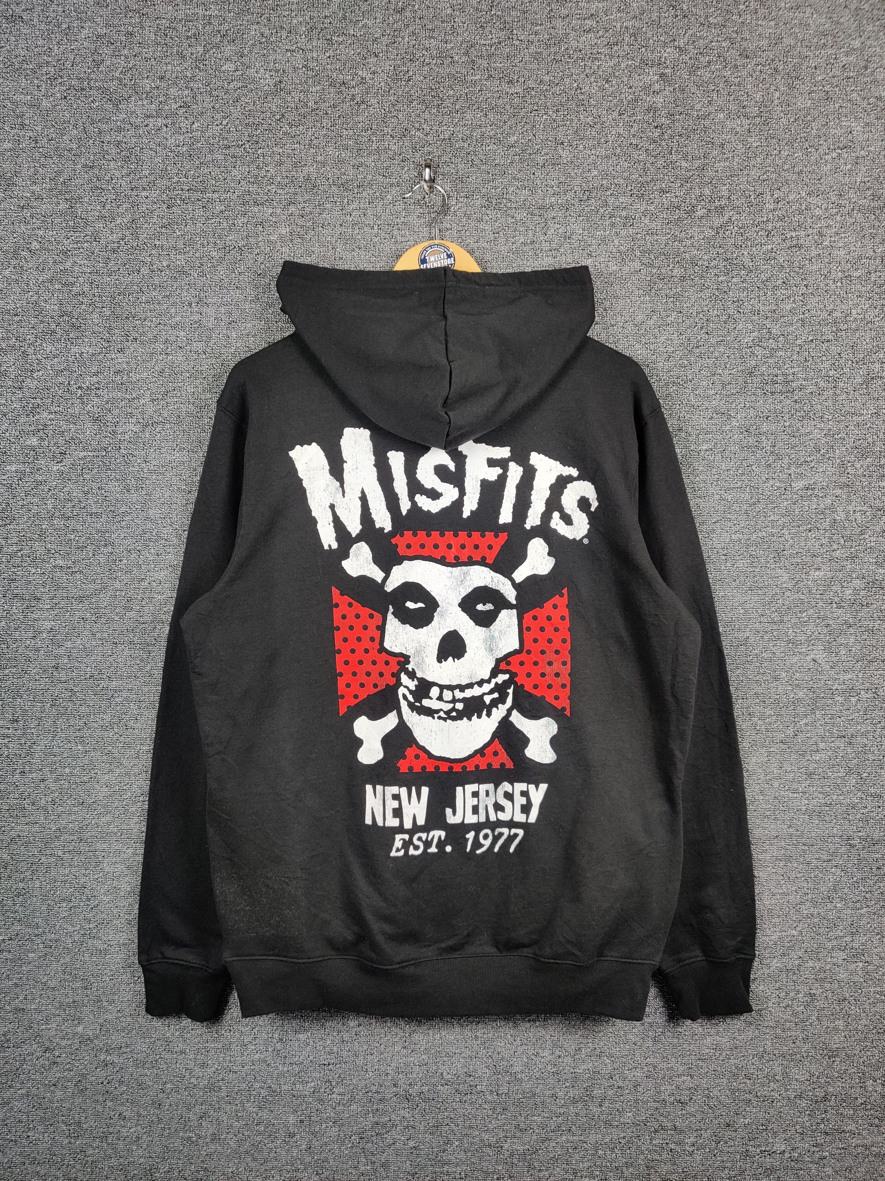 Band Tees Vintage Misfits Band Zipper Hoodie Size US M / EU 48-50 / 2 - 1 Thumbnail