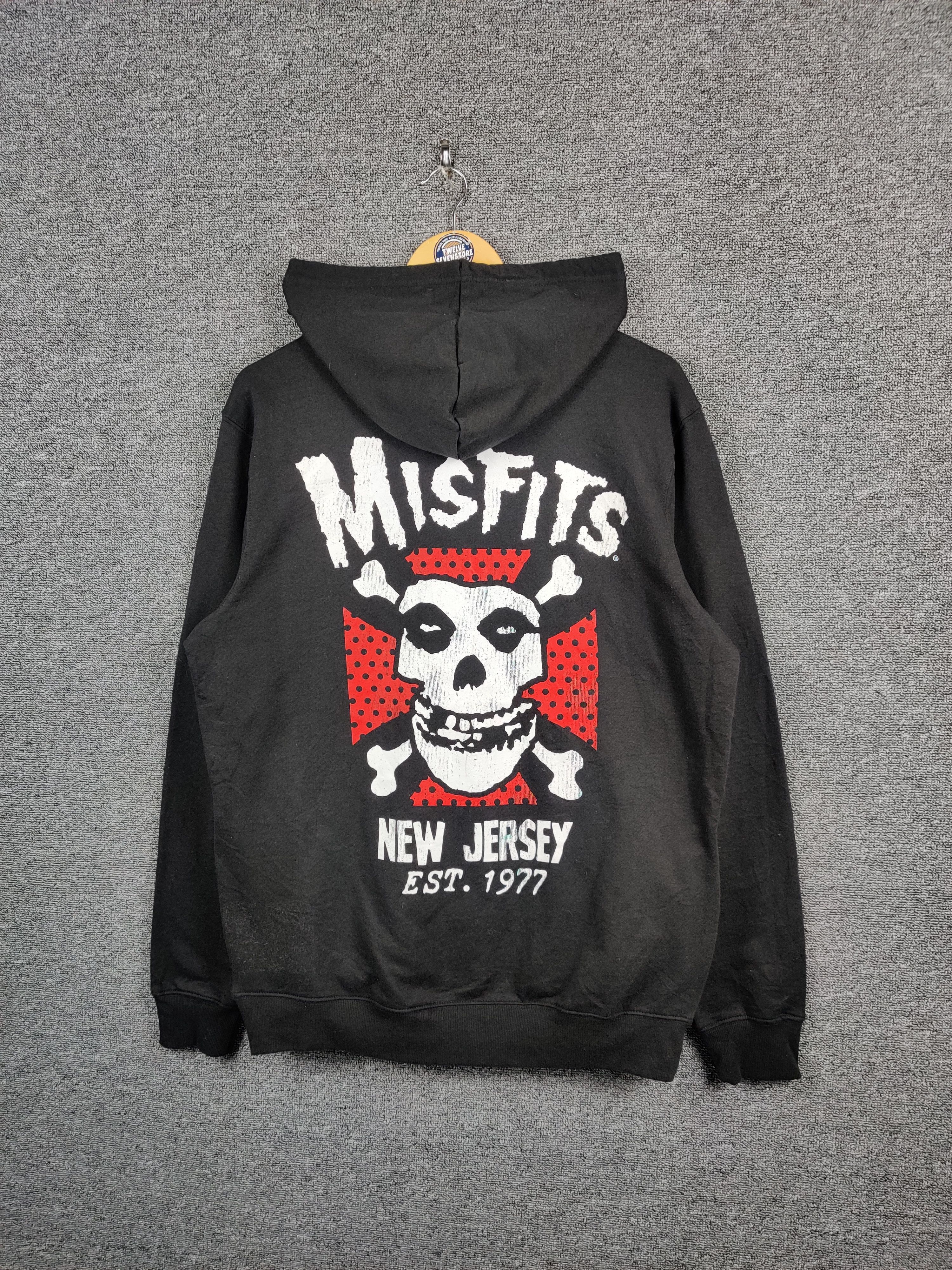 Band Tees Vintage Misfits Band Zipper Hoodie Size US M / EU 48-50 / 2 - 2 Thumbnail