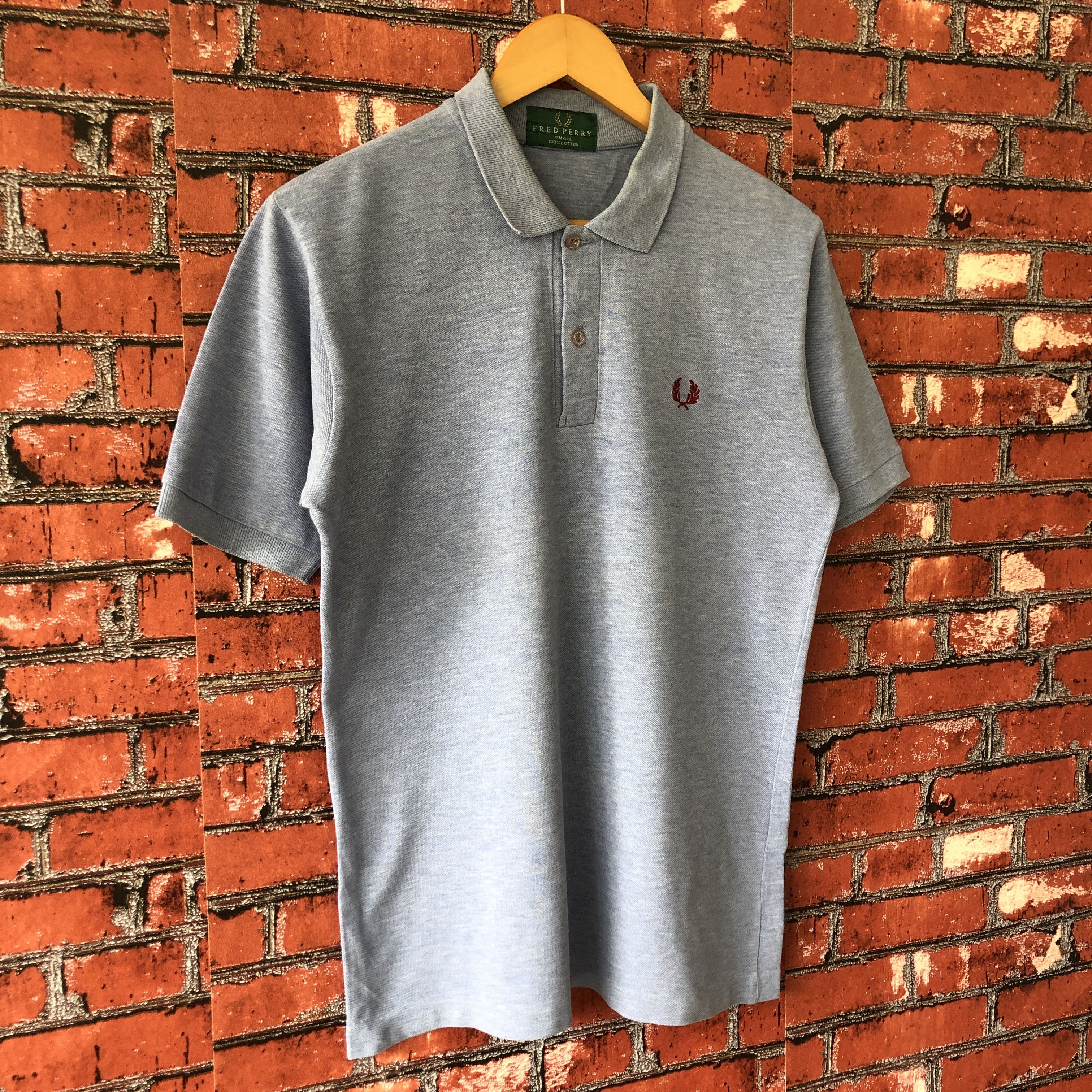 Fred Perry × Vintage Vintage Fred Perry Embroidery Logo Blue Polo Tee Shirt Size US S / EU 44-46 / 1 - 6 Thumbnail