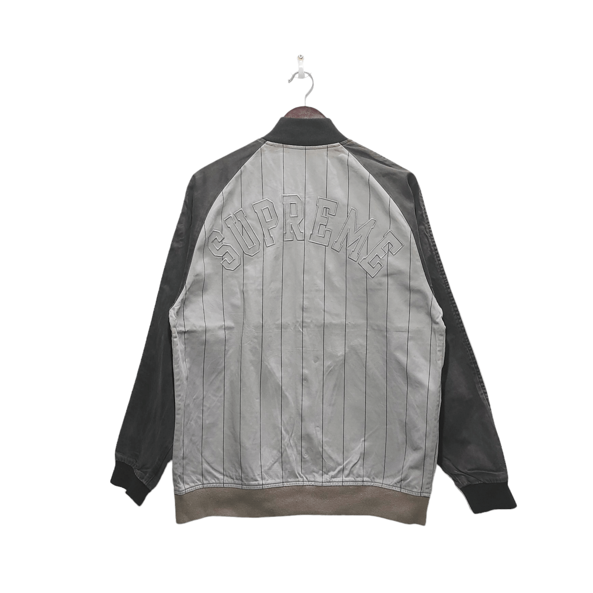 Supreme Supreme New York Varsity Jacket Size US L / EU 52-54 / 3 - 3 Thumbnail