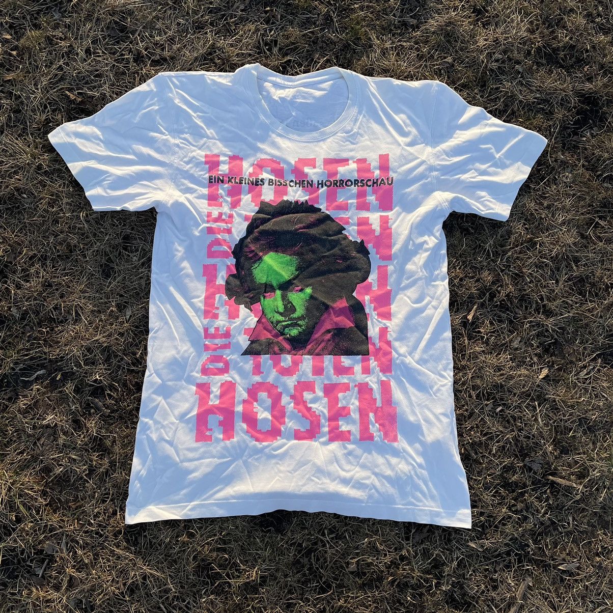 Vintage Vintage 90s Die Hosen Graphic Tee Punk Horror Grunge Baggy M Size US M / EU 48-50 / 2 - 1 Thumbnail