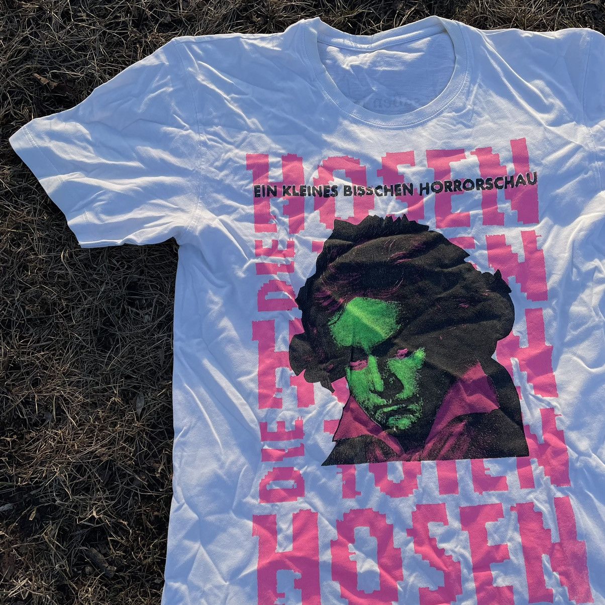 Vintage Vintage 90s Die Hosen Graphic Tee Punk Horror Grunge Baggy M Size US M / EU 48-50 / 2 - 3 Thumbnail