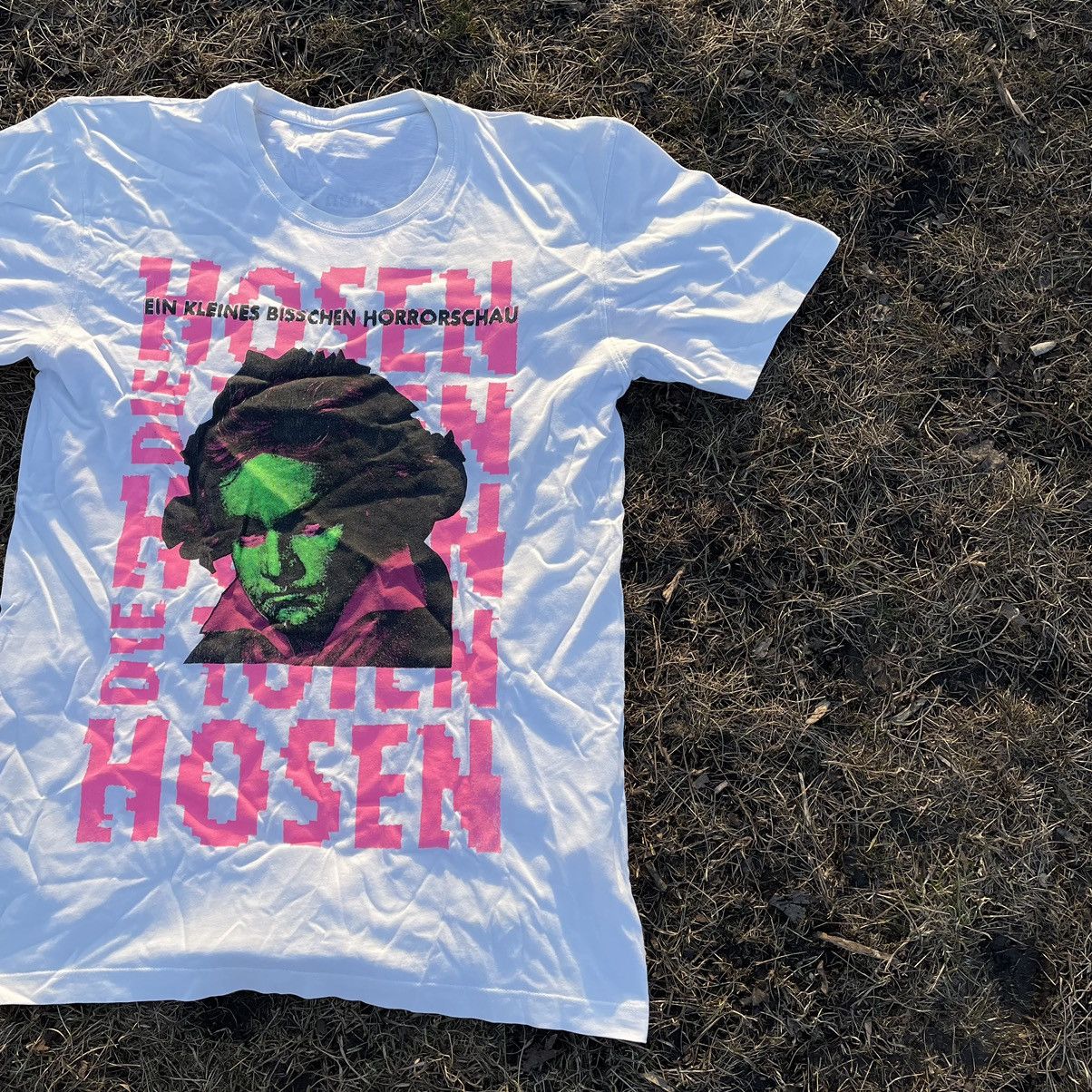 Vintage Vintage 90s Die Hosen Graphic Tee Punk Horror Grunge Baggy M Size US M / EU 48-50 / 2 - 2 Thumbnail