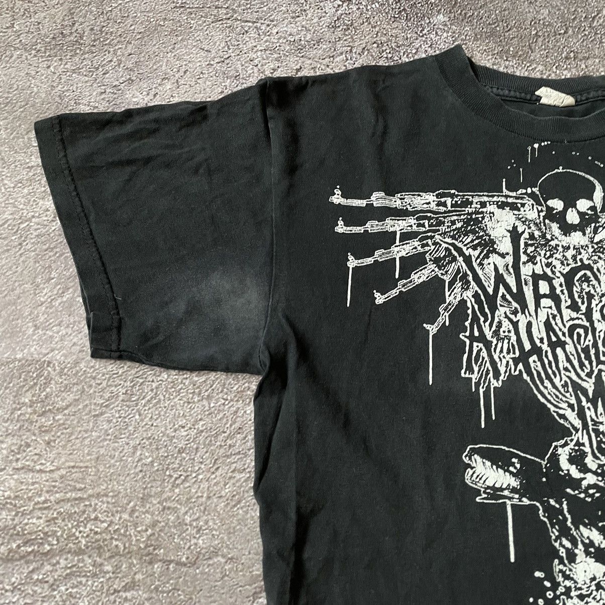 Vintage Vintage Y2K Goth Graphic Tee Dark Metal Skull Oversized L Size US L / EU 52-54 / 3 - 6 Thumbnail