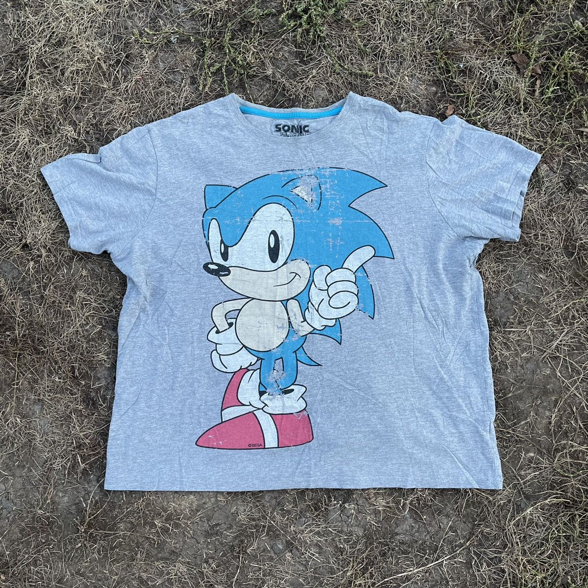 Vintage Vintage Y2K Sonic Graphic Tee Sun Faded Streetwear Relaxed M Size US M / EU 48-50 / 2 - 1 Thumbnail