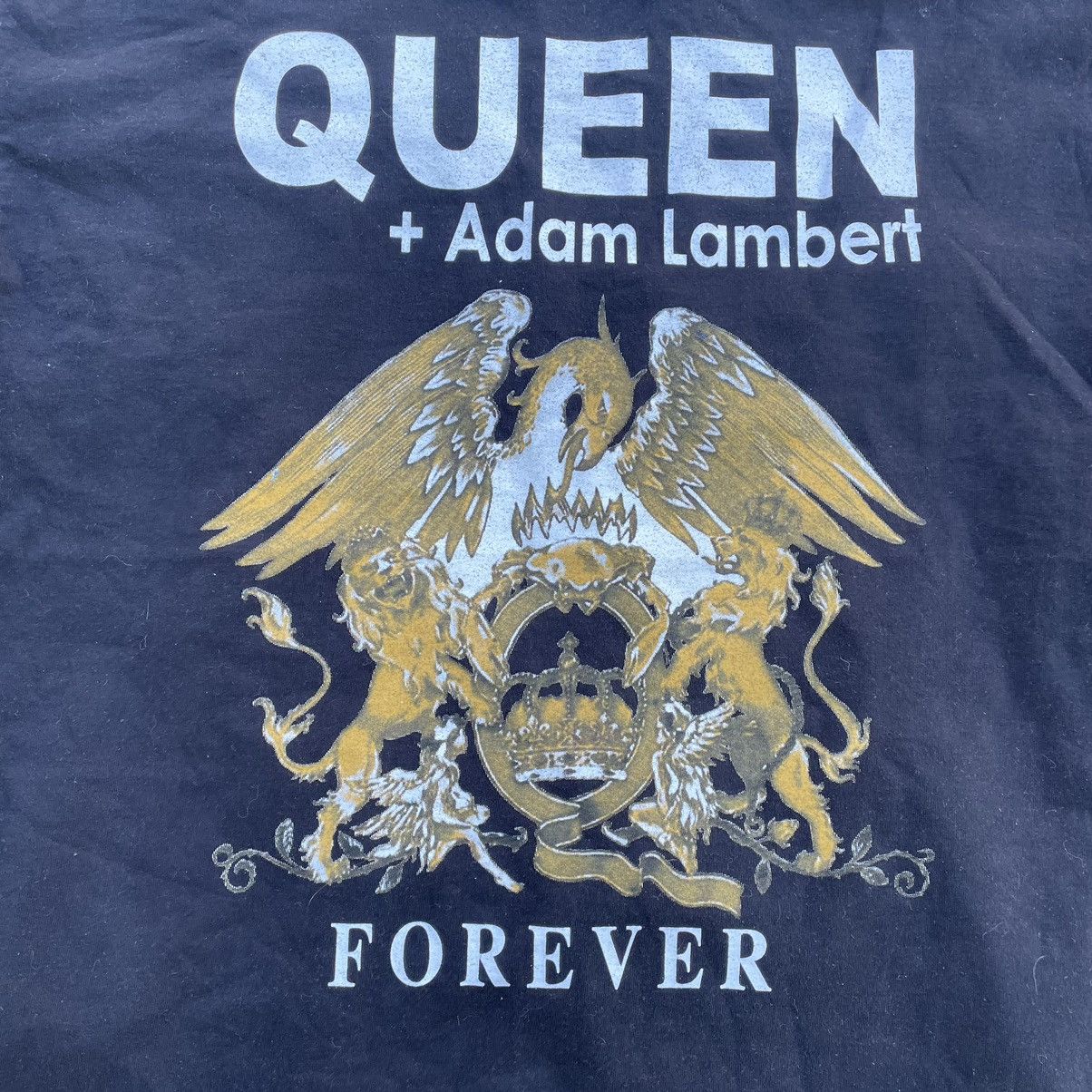 Vintage Vintage Y2K Faded Tee Queen Tour Sun Print Band XL Size US XL / EU 56 / 4 - 4 Thumbnail