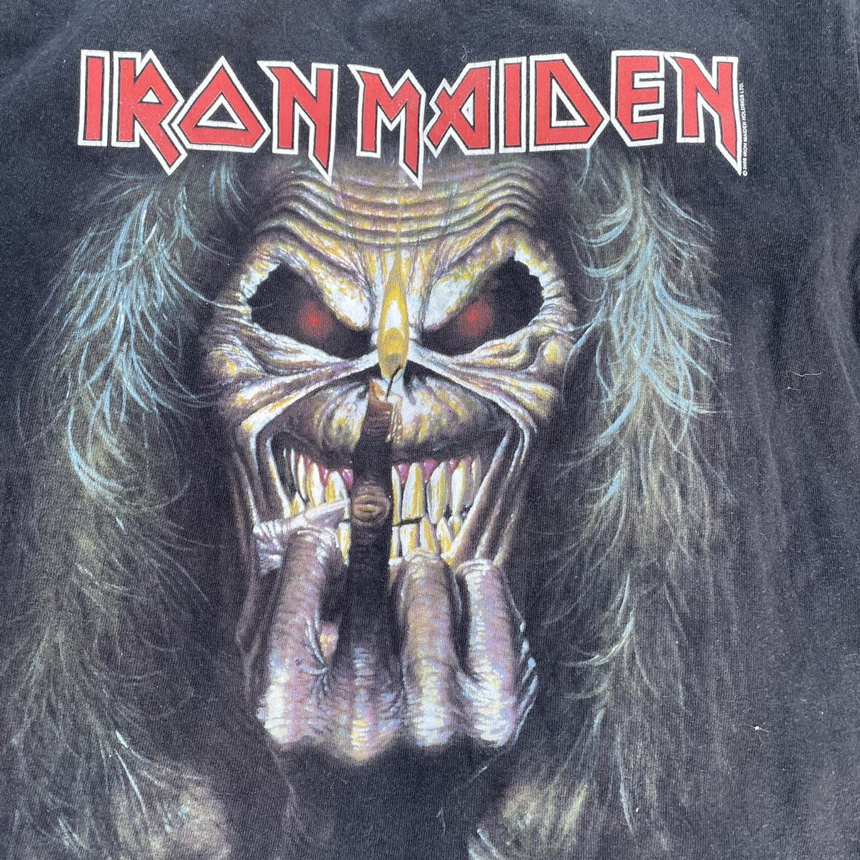 Vintage Vintage Y2K Iron Maiden Band Tee Graphic Skull Grunge Slim S Size US S / EU 44-46 / 1 - 4 Thumbnail