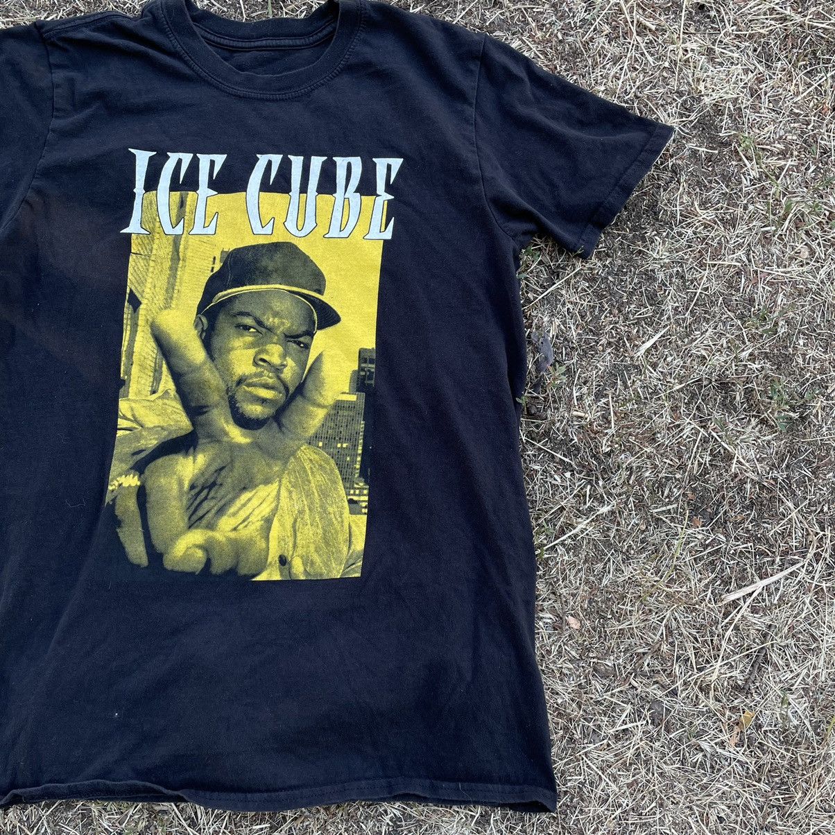 Vintage Vintage Y2K Ice Cube Graphic Tee Sun Faded Streetwear Boxy M Size US M / EU 48-50 / 2 - 2 Thumbnail