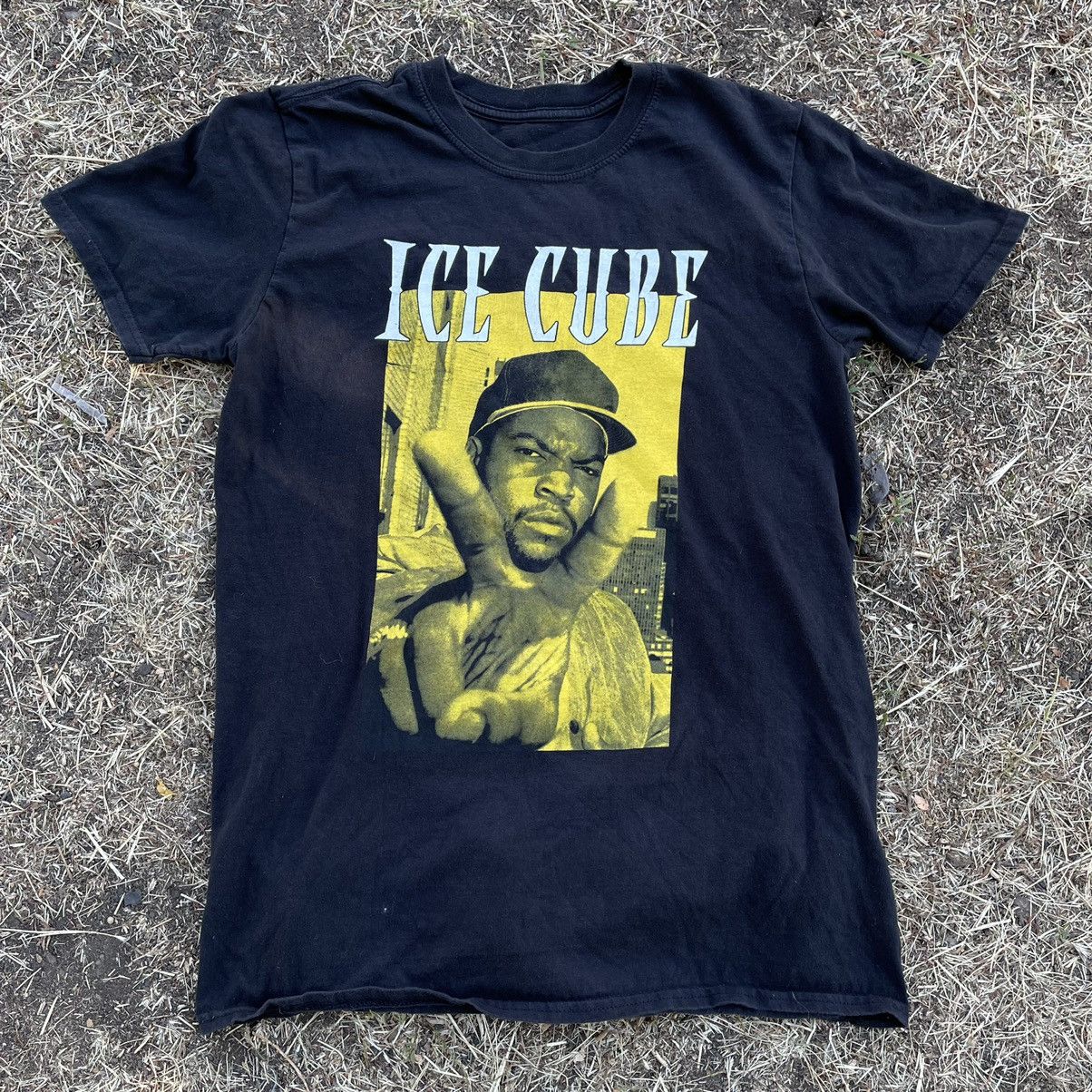 Vintage Vintage Y2K Ice Cube Graphic Tee Sun Faded Streetwear Boxy M Size US M / EU 48-50 / 2 - 1 Thumbnail