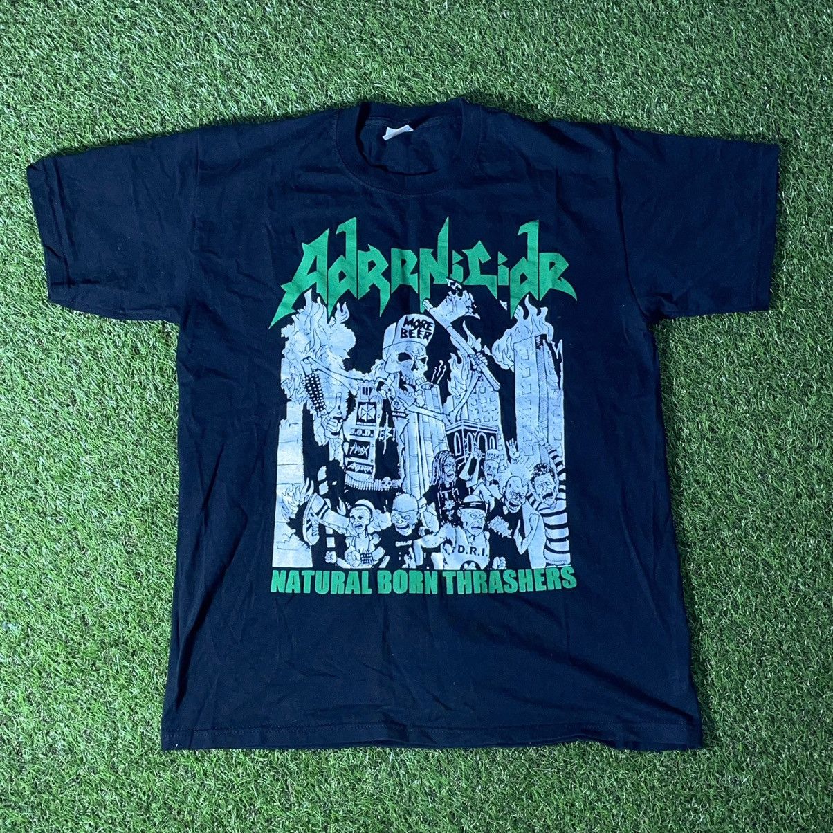 Vintage Vintage Y2K Horror Graphic Tee Grunge Skulls Devil Print L Size US L / EU 52-54 / 3 - 1 Thumbnail