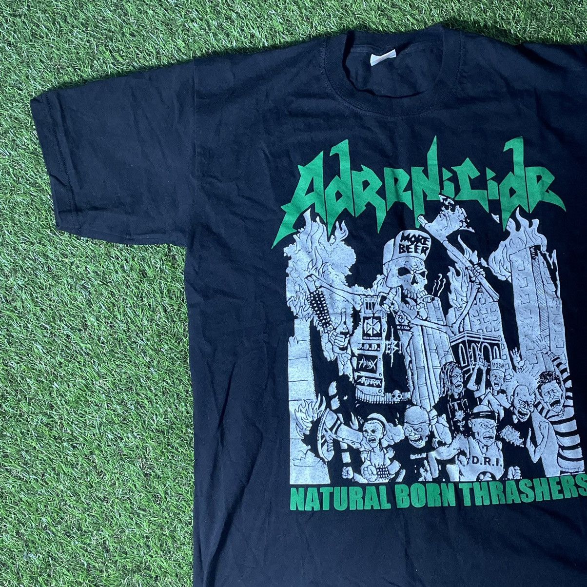 Vintage Vintage Y2K Horror Graphic Tee Grunge Skulls Devil Print L Size US L / EU 52-54 / 3 - 3 Thumbnail