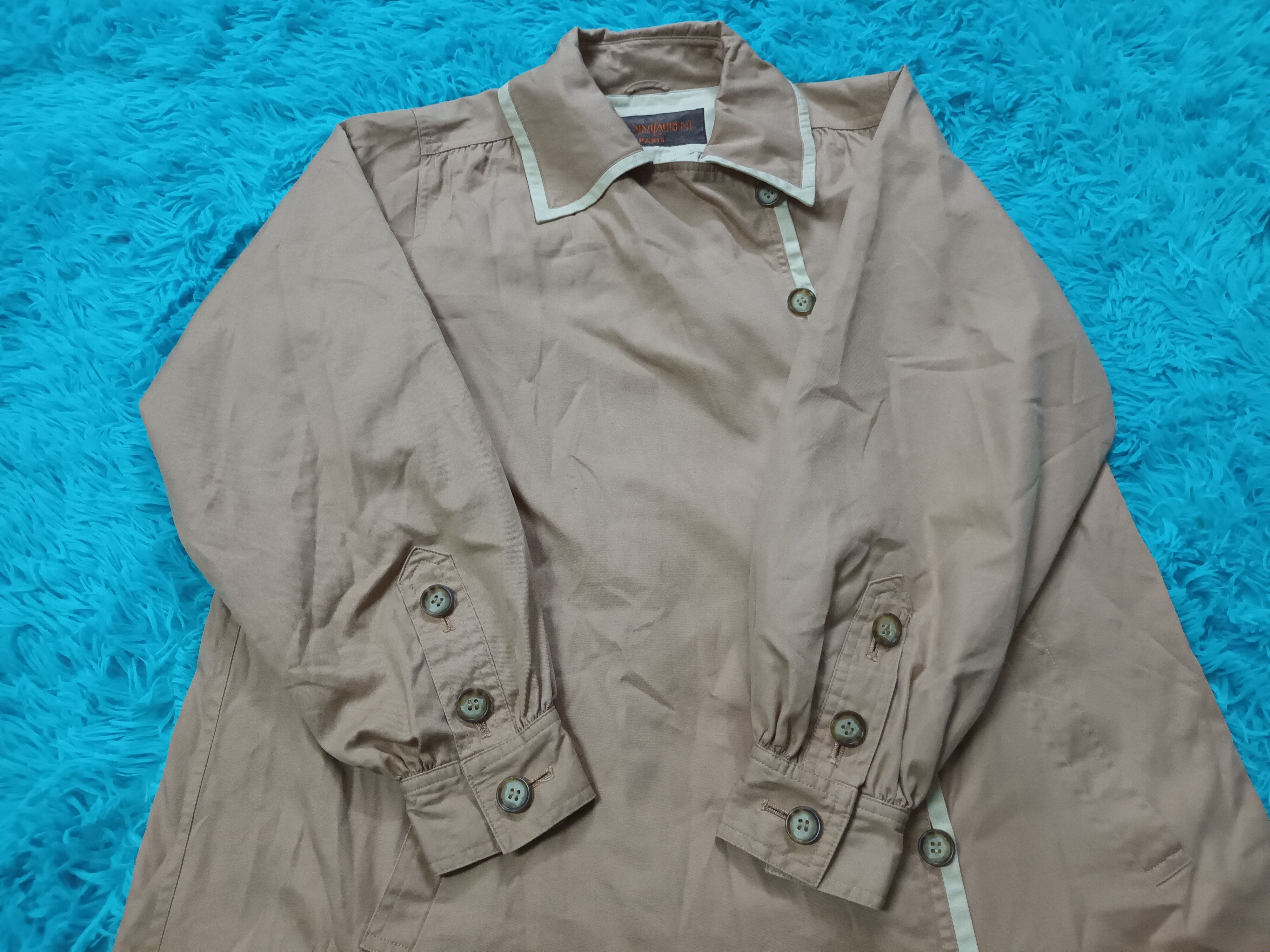 Japanese Brand × Yves Saint Laurent 🔥 YVES SAINT LAURENT LONG JACKET 🔥 Size US L / EU 52-54 / 3 - 5 Thumbnail