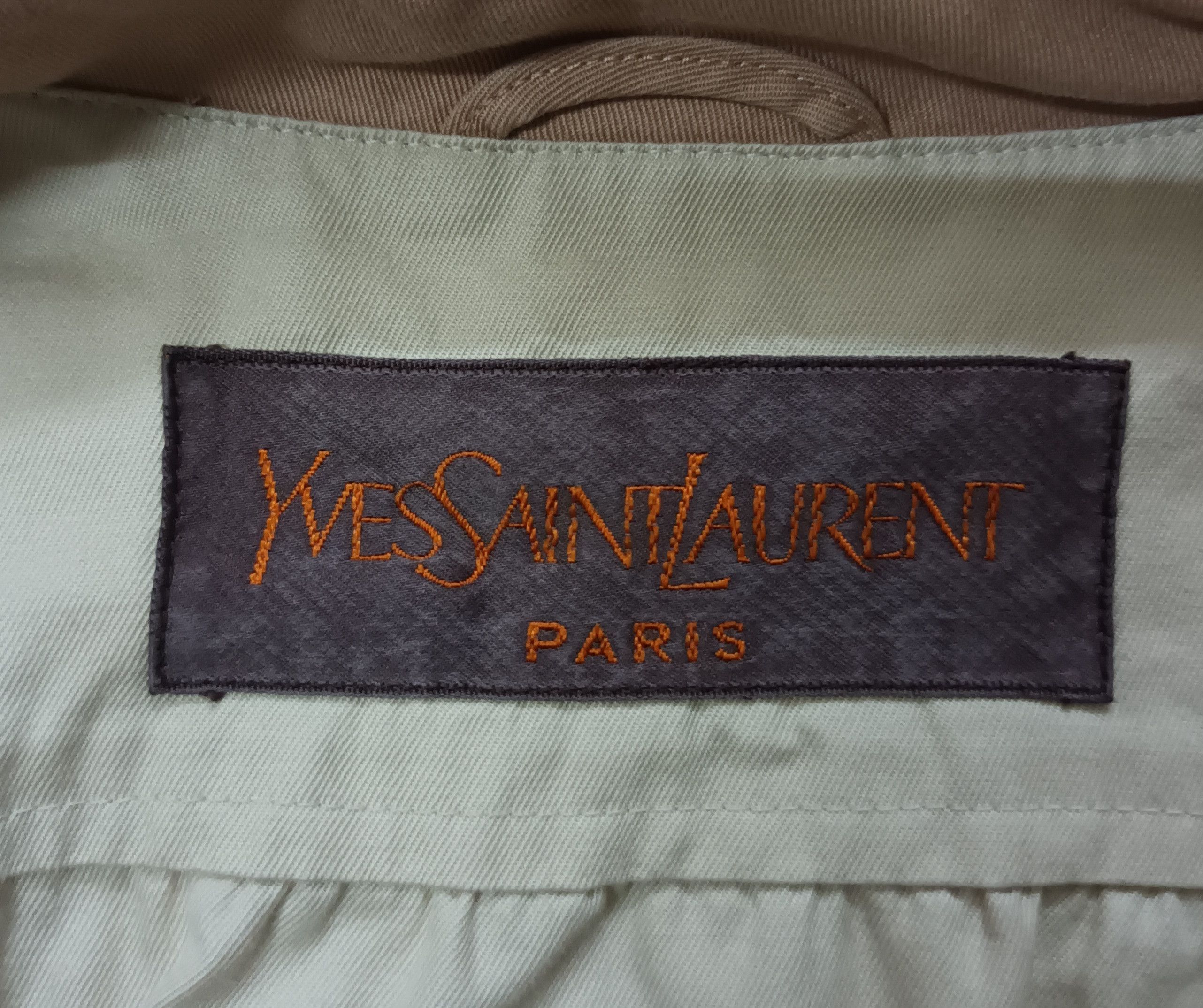 Japanese Brand × Yves Saint Laurent 🔥 YVES SAINT LAURENT LONG JACKET 🔥 Size US L / EU 52-54 / 3 - 3 Thumbnail