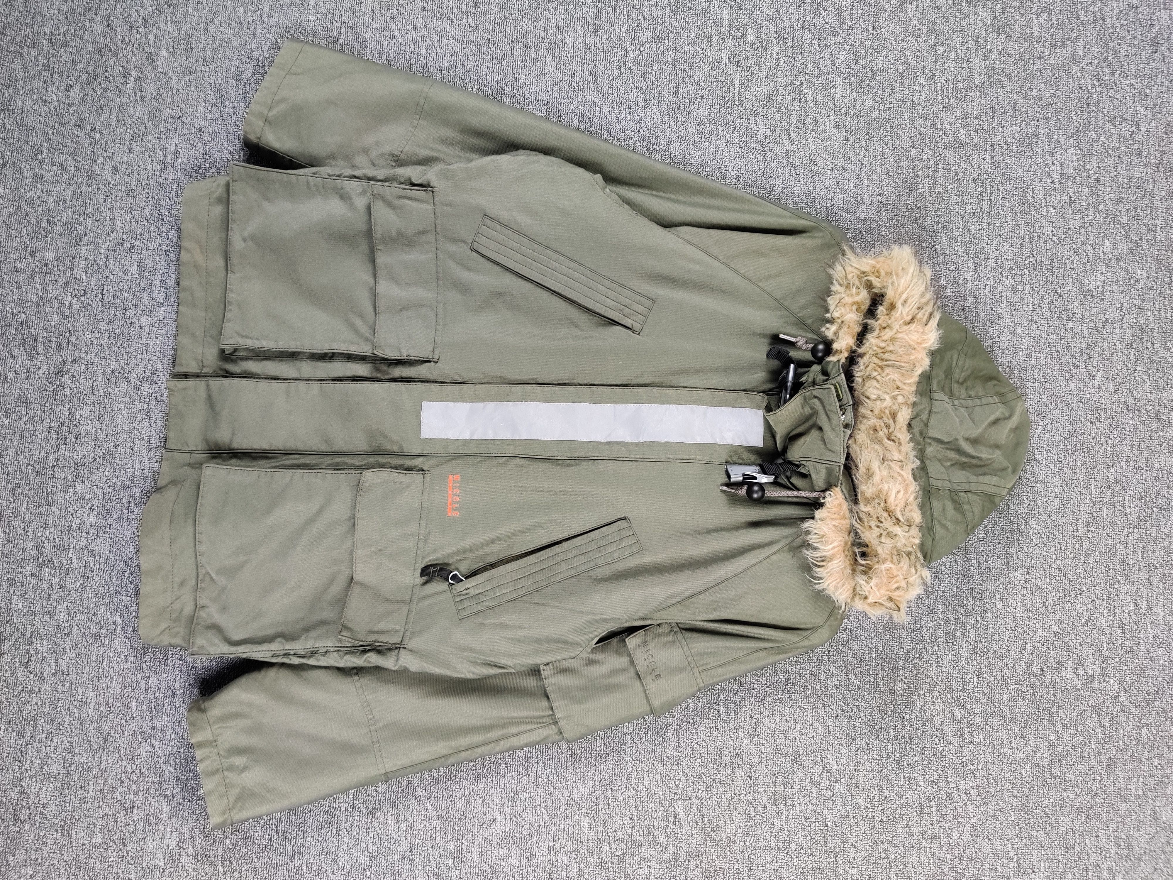 Japanese Brand Vintage Nicole Sport Zipper Fur Hoodie Jacket Size US M / EU 48-50 / 2 - 2 Thumbnail