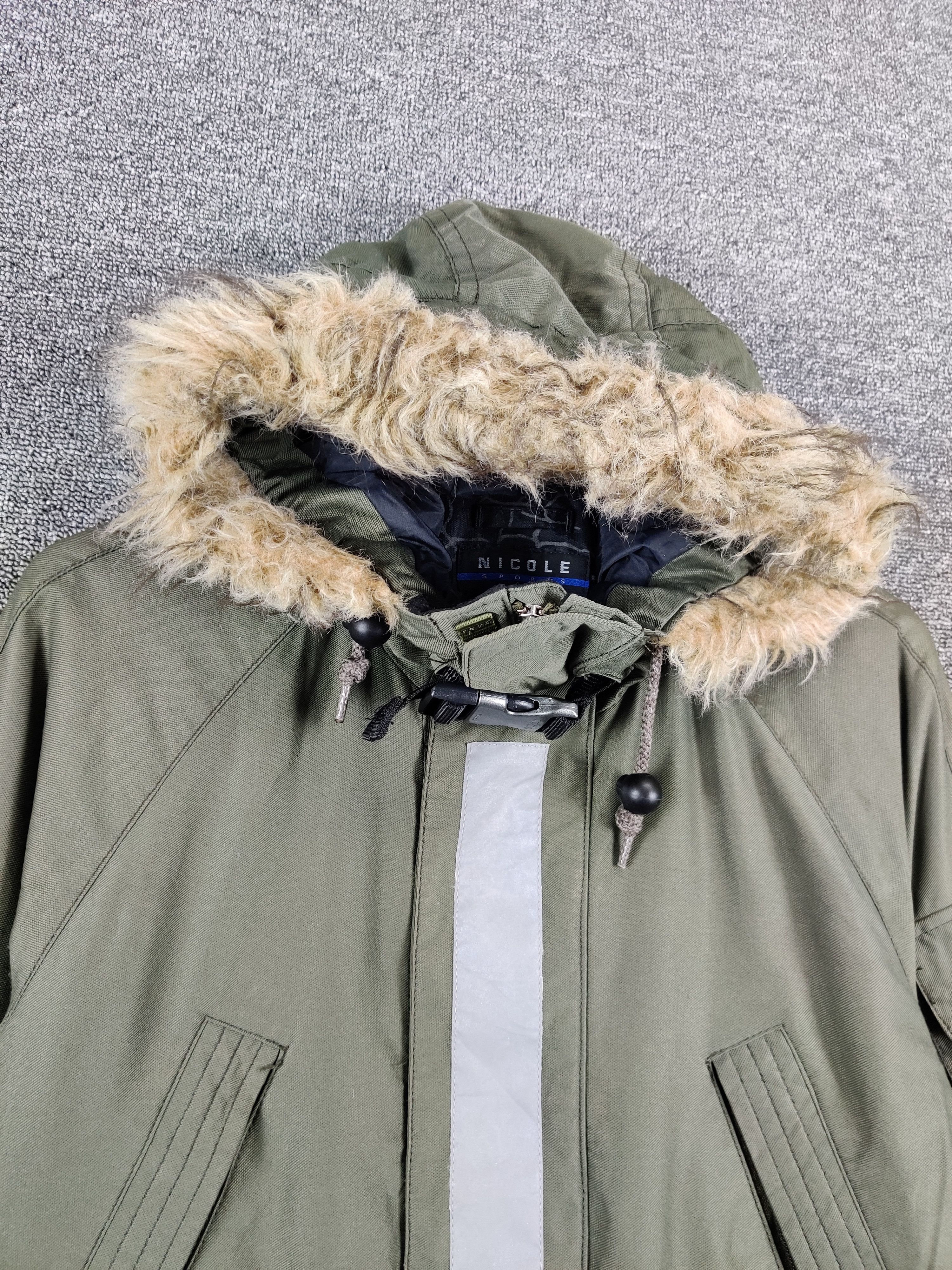 Japanese Brand Vintage Nicole Sport Zipper Fur Hoodie Jacket Size US M / EU 48-50 / 2 - 6 Thumbnail