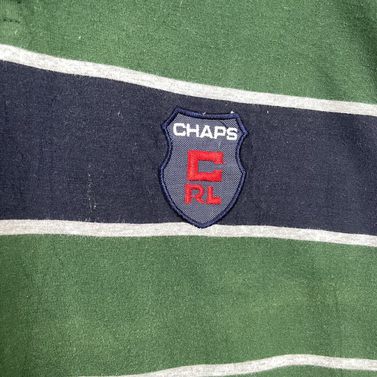 Polo Ralph Lauren 90s Chaps Ralph Lauren Polo Rugby Stripe Longsleeve Size M Size US M / EU 48-50 / 2 - 5 Thumbnail