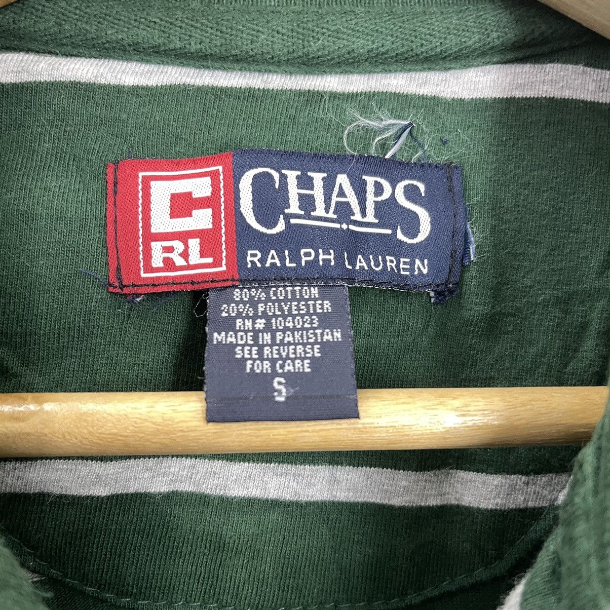Polo Ralph Lauren 90s Chaps Ralph Lauren Polo Rugby Stripe Longsleeve Size M Size US M / EU 48-50 / 2 - 8 Thumbnail