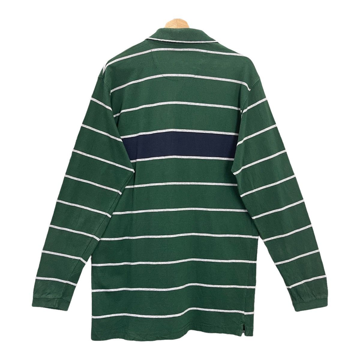 Polo Ralph Lauren 90s Chaps Ralph Lauren Polo Rugby Stripe Longsleeve Size M Size US M / EU 48-50 / 2 - 7 Thumbnail