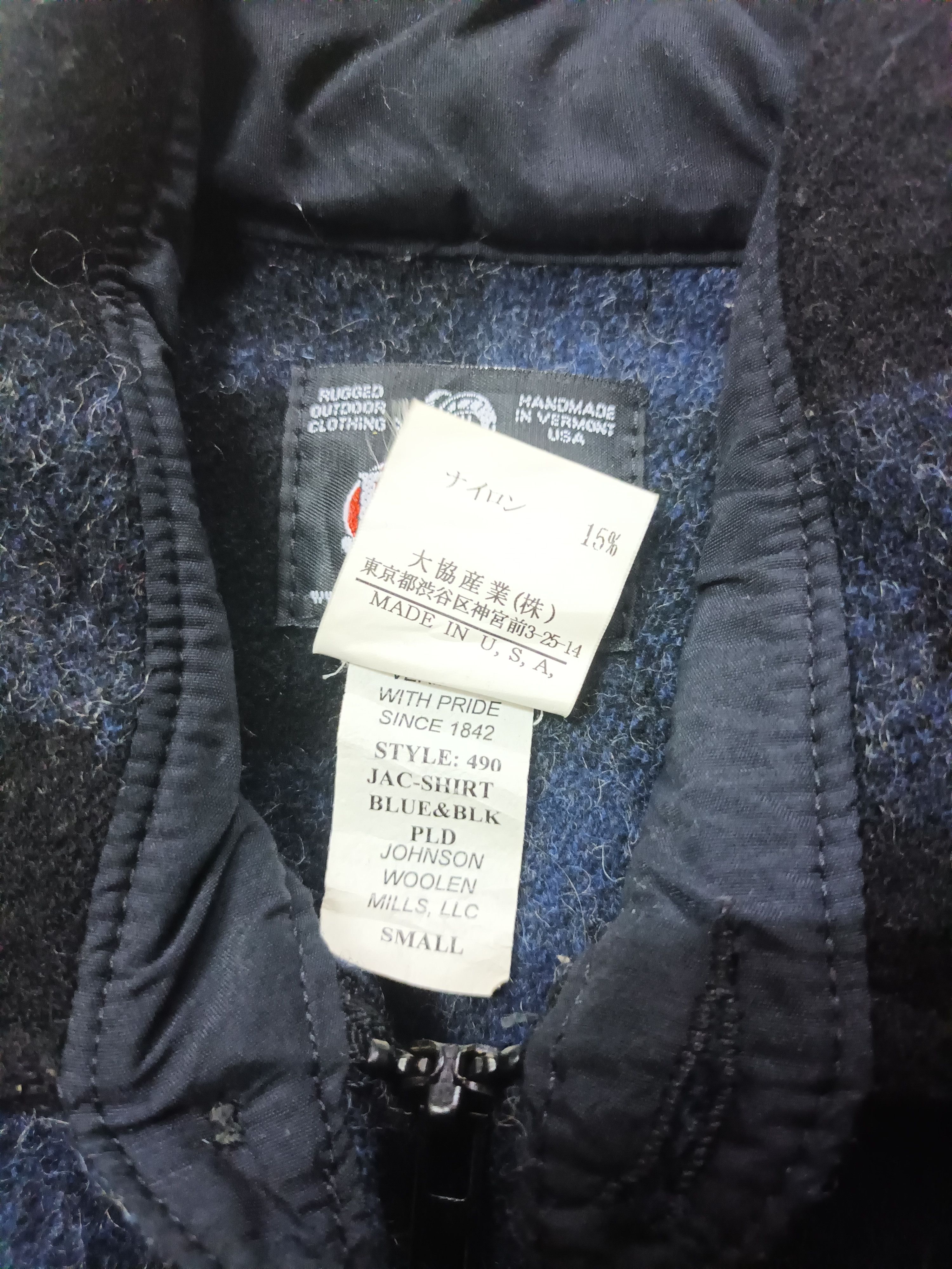 Johnson Woolen Mills 🔥 Johnson Woolen Mill 2 Tone Colour Jacket 🔥 Size US S / EU 44-46 / 1 - 4 Thumbnail