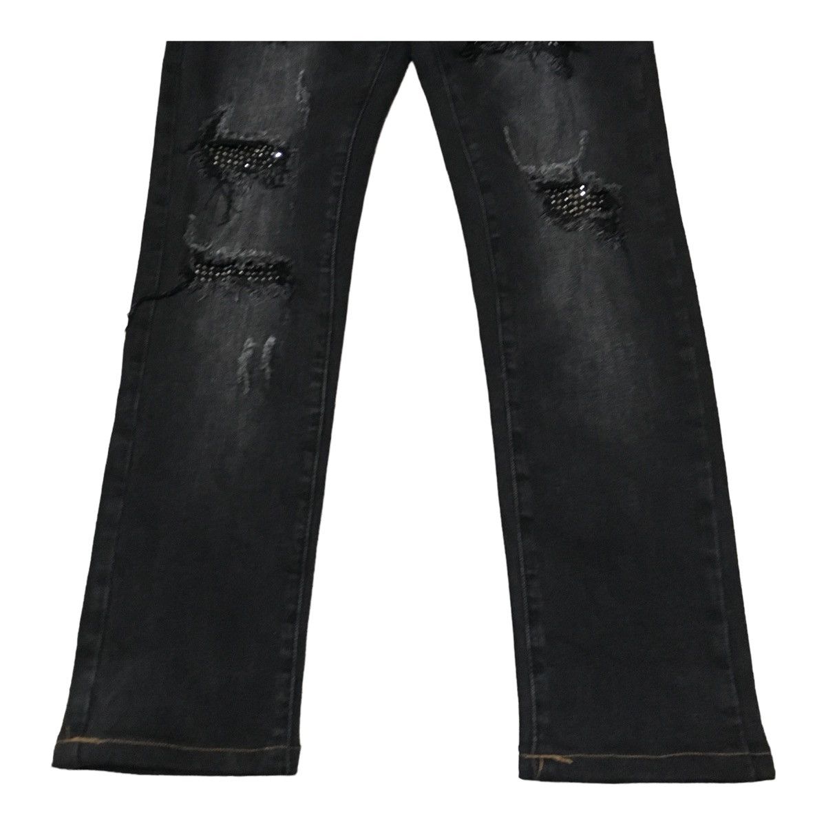 Mastermind Japan Rare Design Vintage Brand Mastermind Distressed Jeans 2000s Size US 29 - 5 Thumbnail