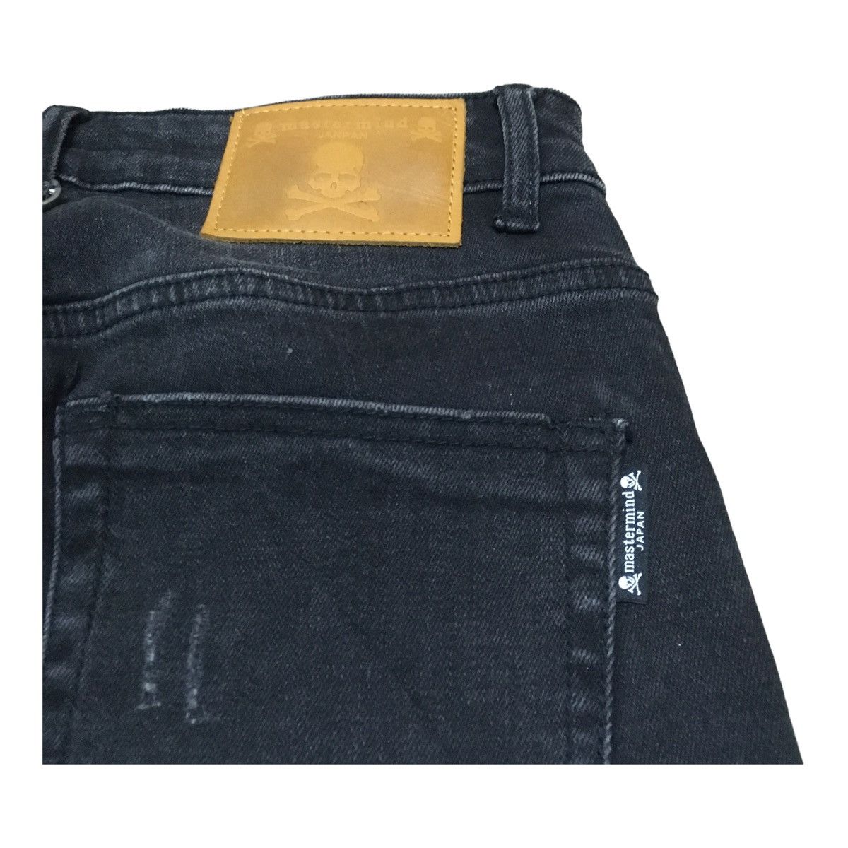 Mastermind Japan Rare Design Vintage Brand Mastermind Distressed Jeans 2000s Size US 29 - 6 Thumbnail