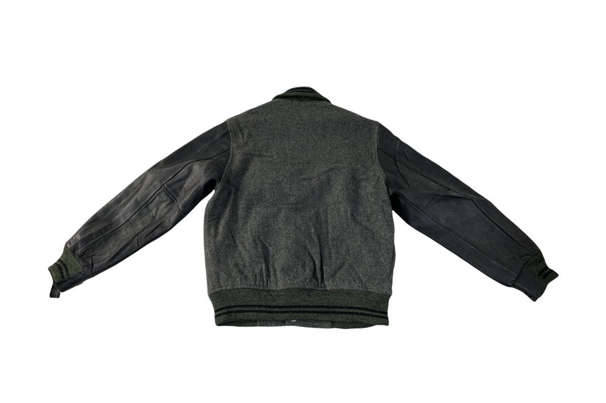 Macbeth Rare 90s Macbeth MB Varsity Jacket Spell Out Leather Sleeve Size US S / EU 44-46 / 1 - 2 Thumbnail