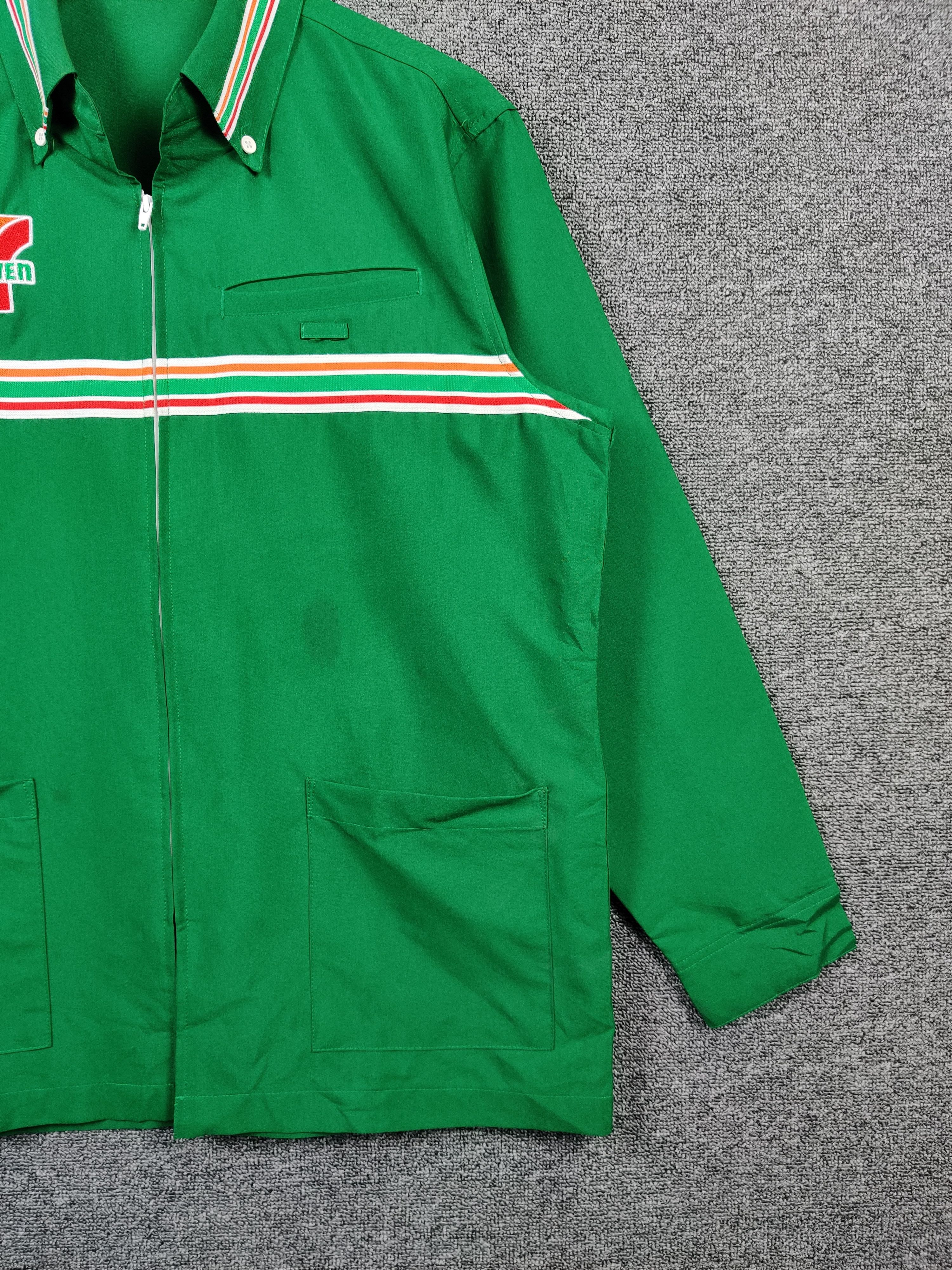 Japanese Brand 90's 7 Eleven Uniform Workers Long Sleeve Button Up Shirt Size US L / EU 52-54 / 3 - 3 Thumbnail