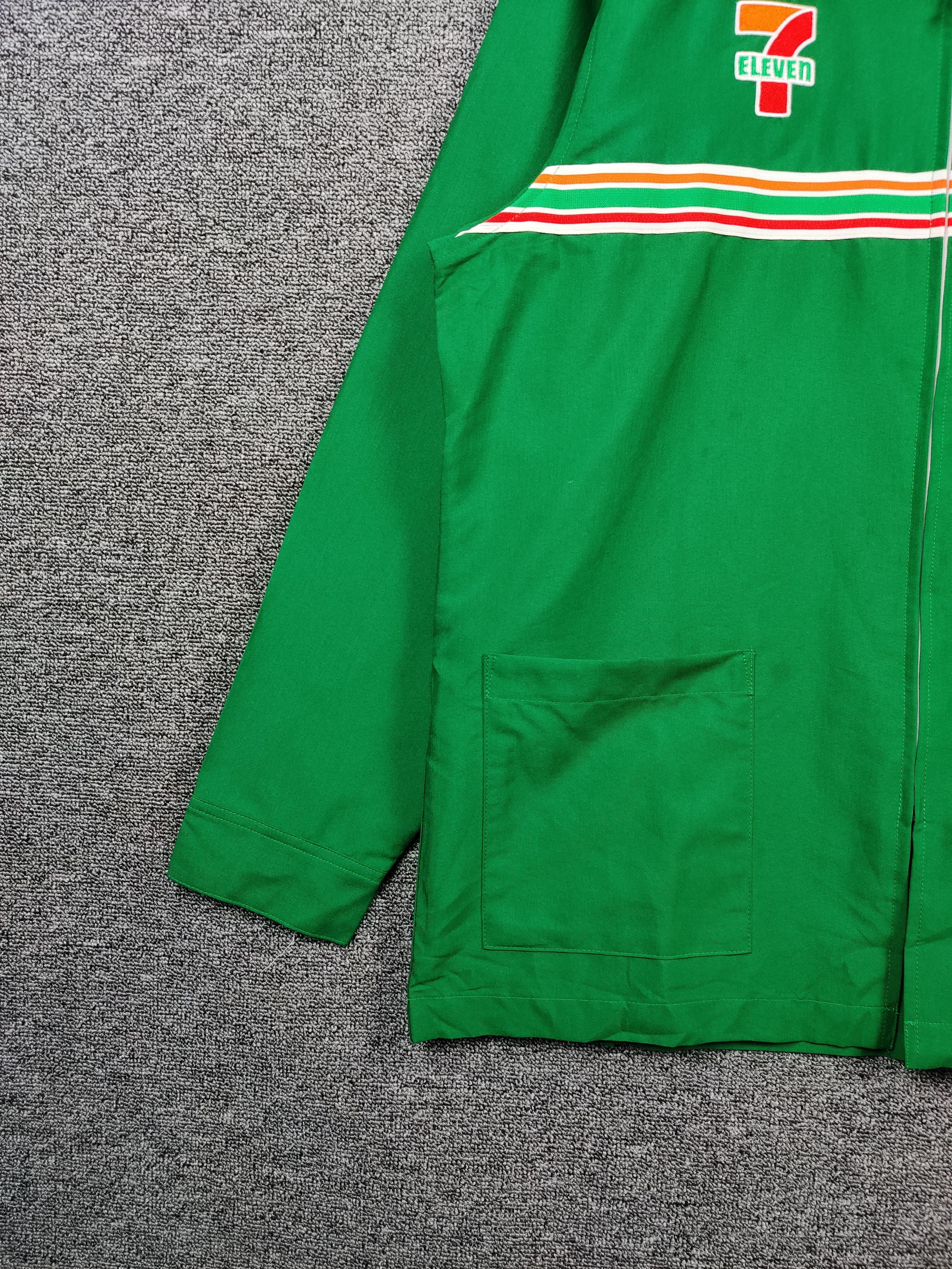 Japanese Brand 90's 7 Eleven Uniform Workers Long Sleeve Button Up Shirt Size US L / EU 52-54 / 3 - 6 Thumbnail