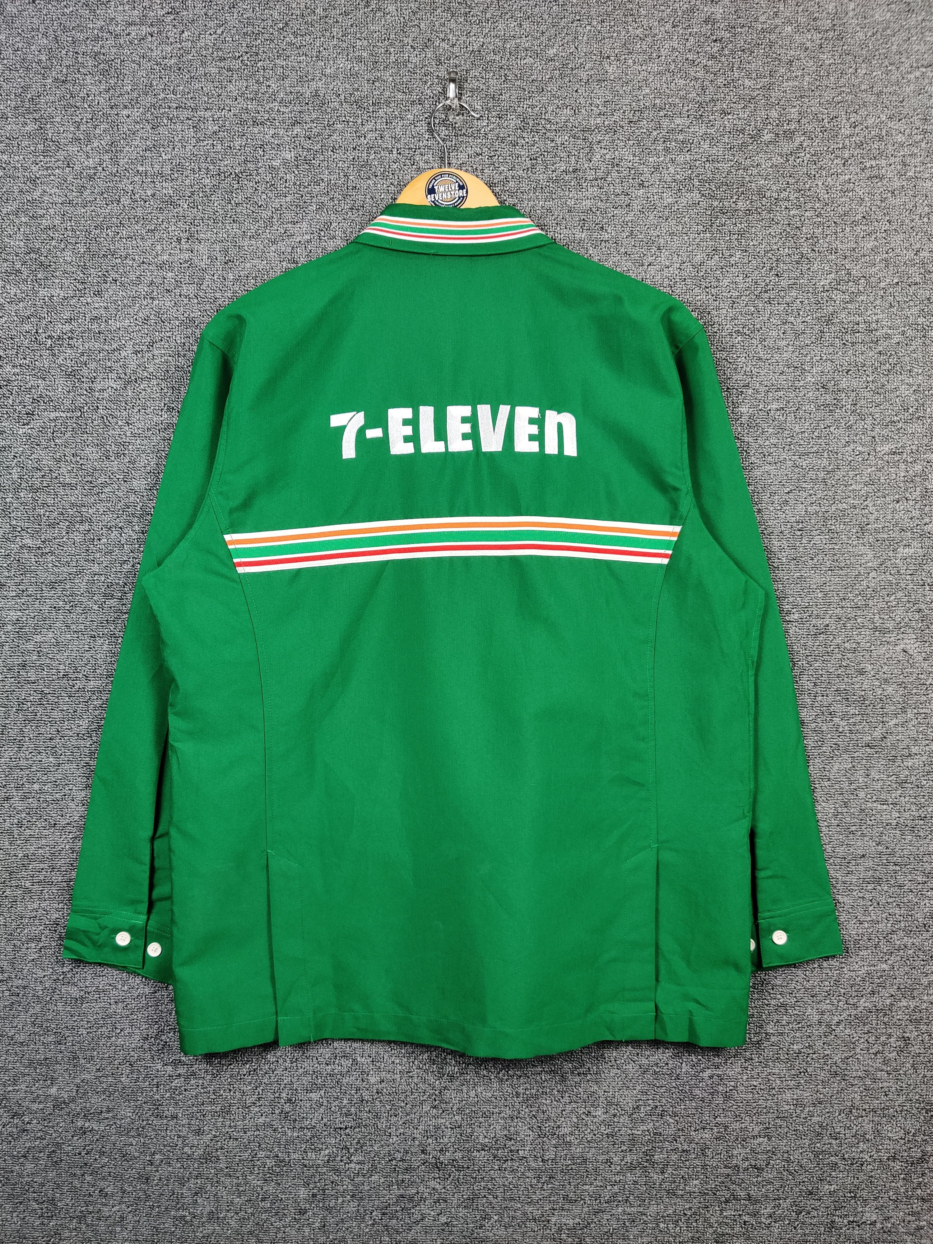 Japanese Brand 90's 7 Eleven Uniform Workers Long Sleeve Button Up Shirt Size US L / EU 52-54 / 3 - 11 Thumbnail
