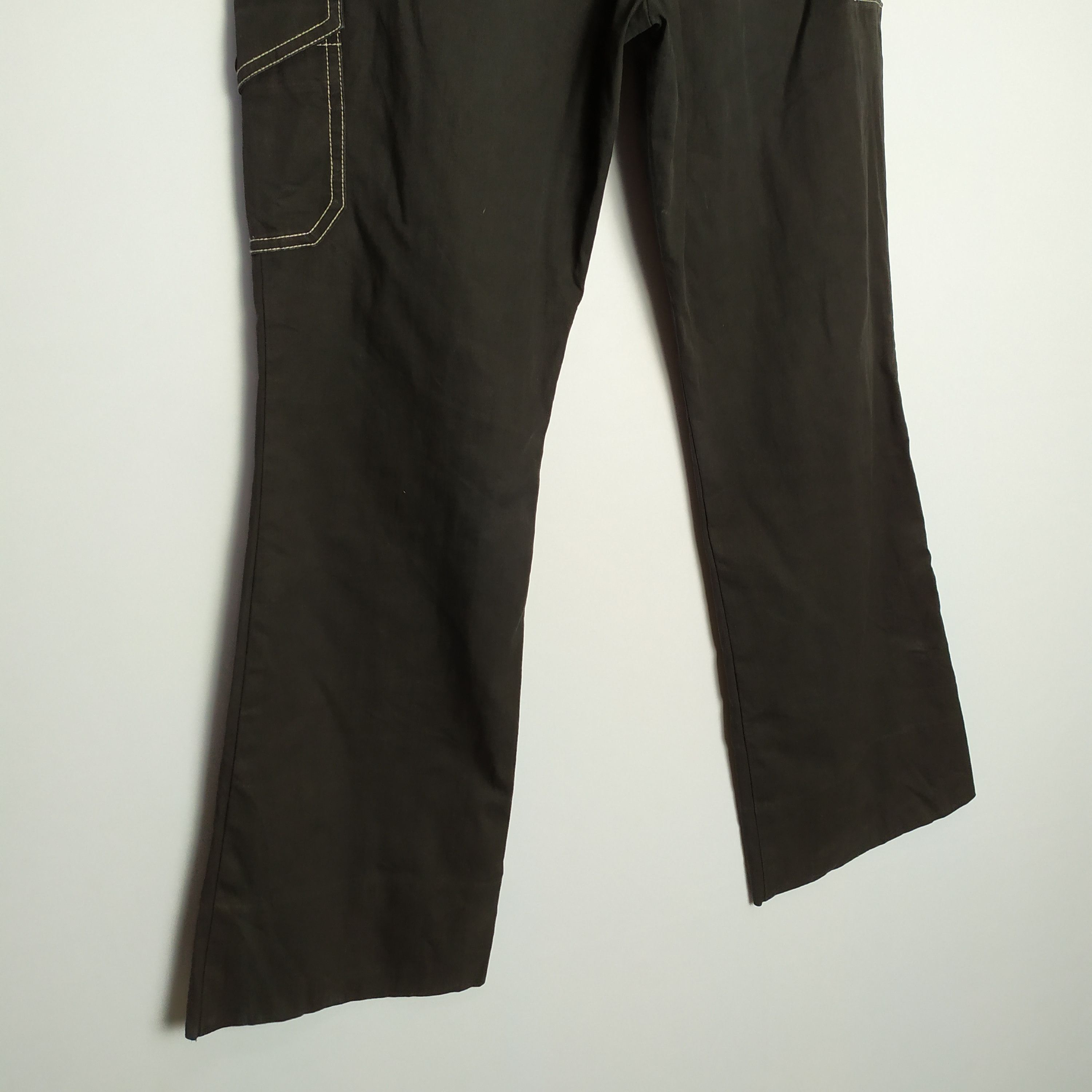Japanese Brand × Vintage TIGORA BLACK FLARE CARGO PANTS Size US 28 / EU 44 - 18 Thumbnail