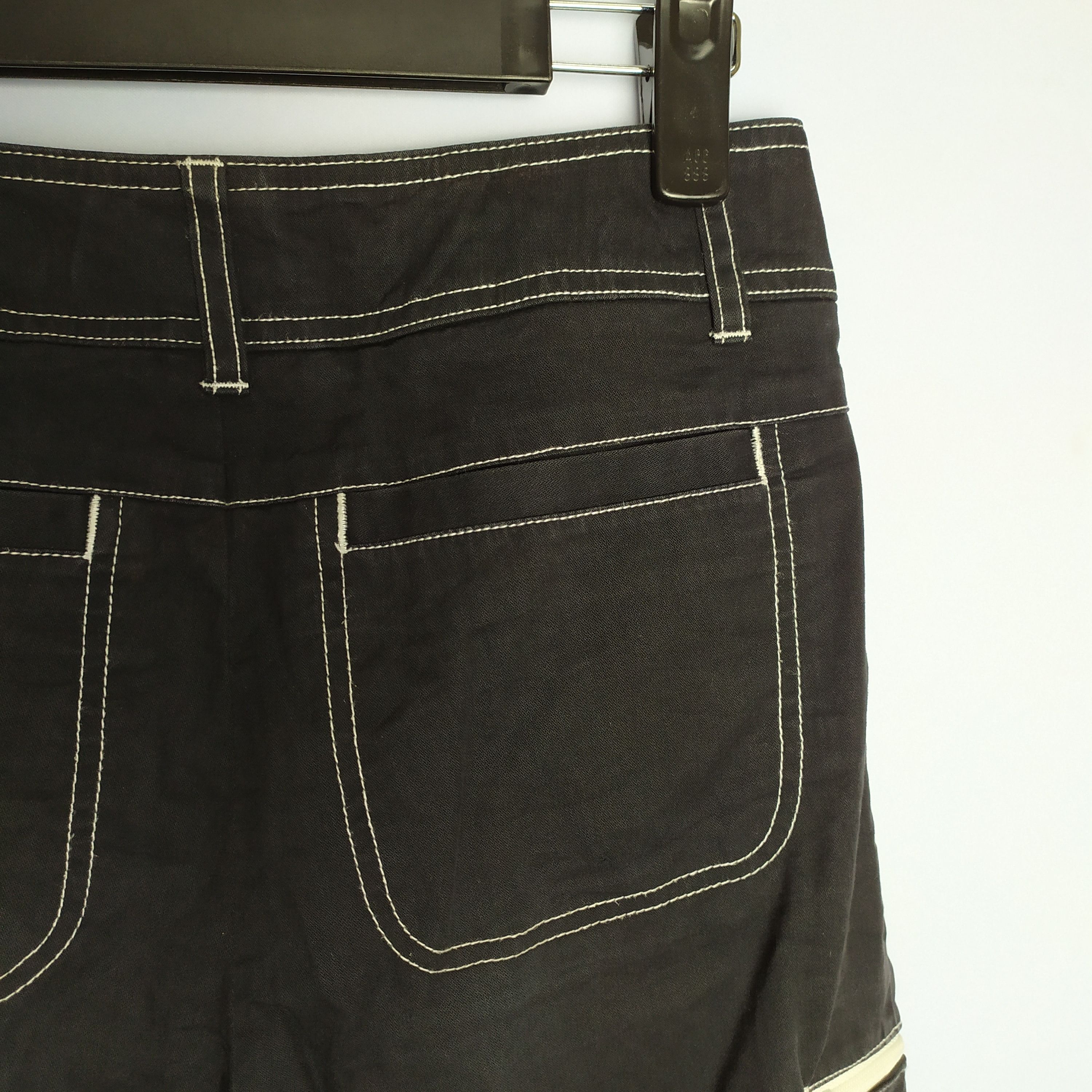Japanese Brand × Vintage TIGORA BLACK FLARE CARGO PANTS Size US 28 / EU 44 - 11 Thumbnail