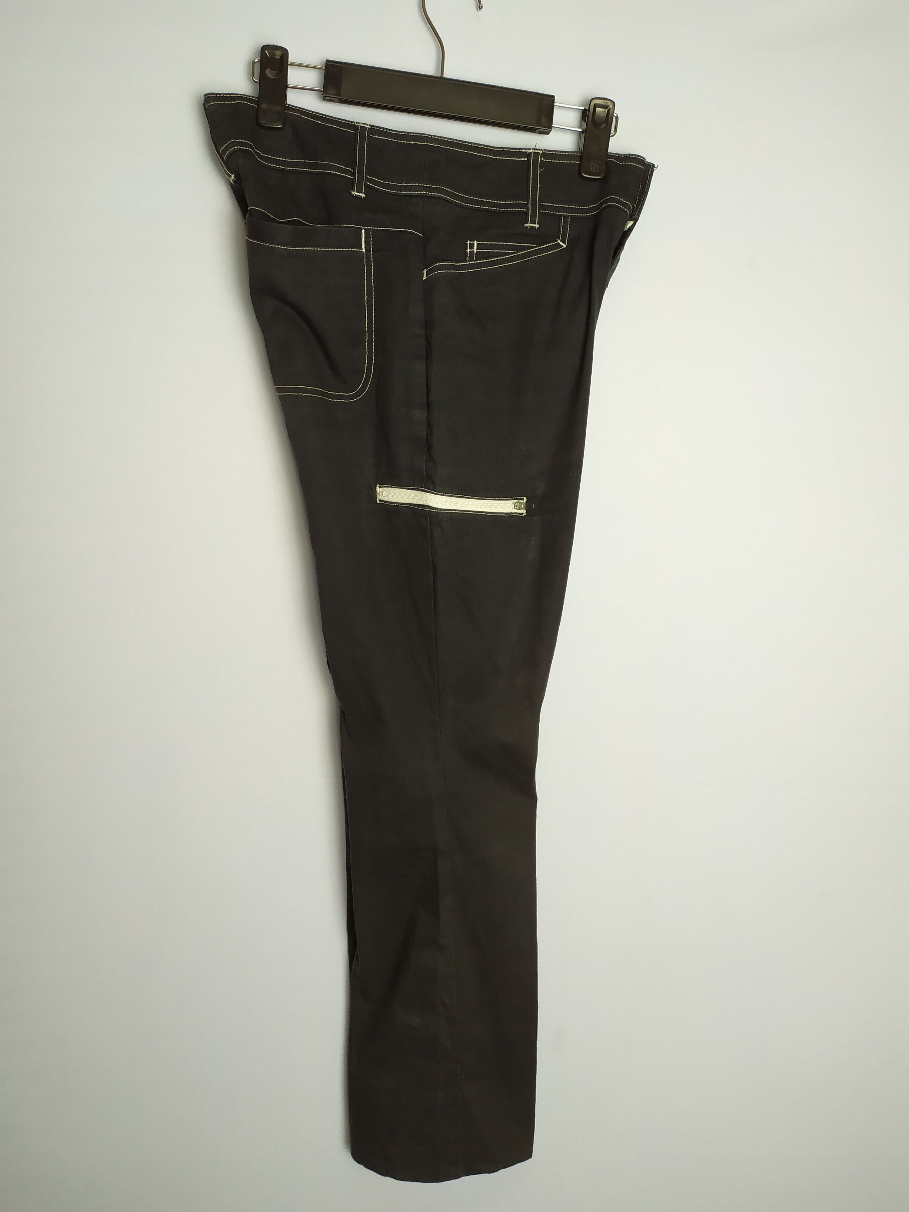 Japanese Brand × Vintage TIGORA BLACK FLARE CARGO PANTS Size US 28 / EU 44 - 16 Thumbnail