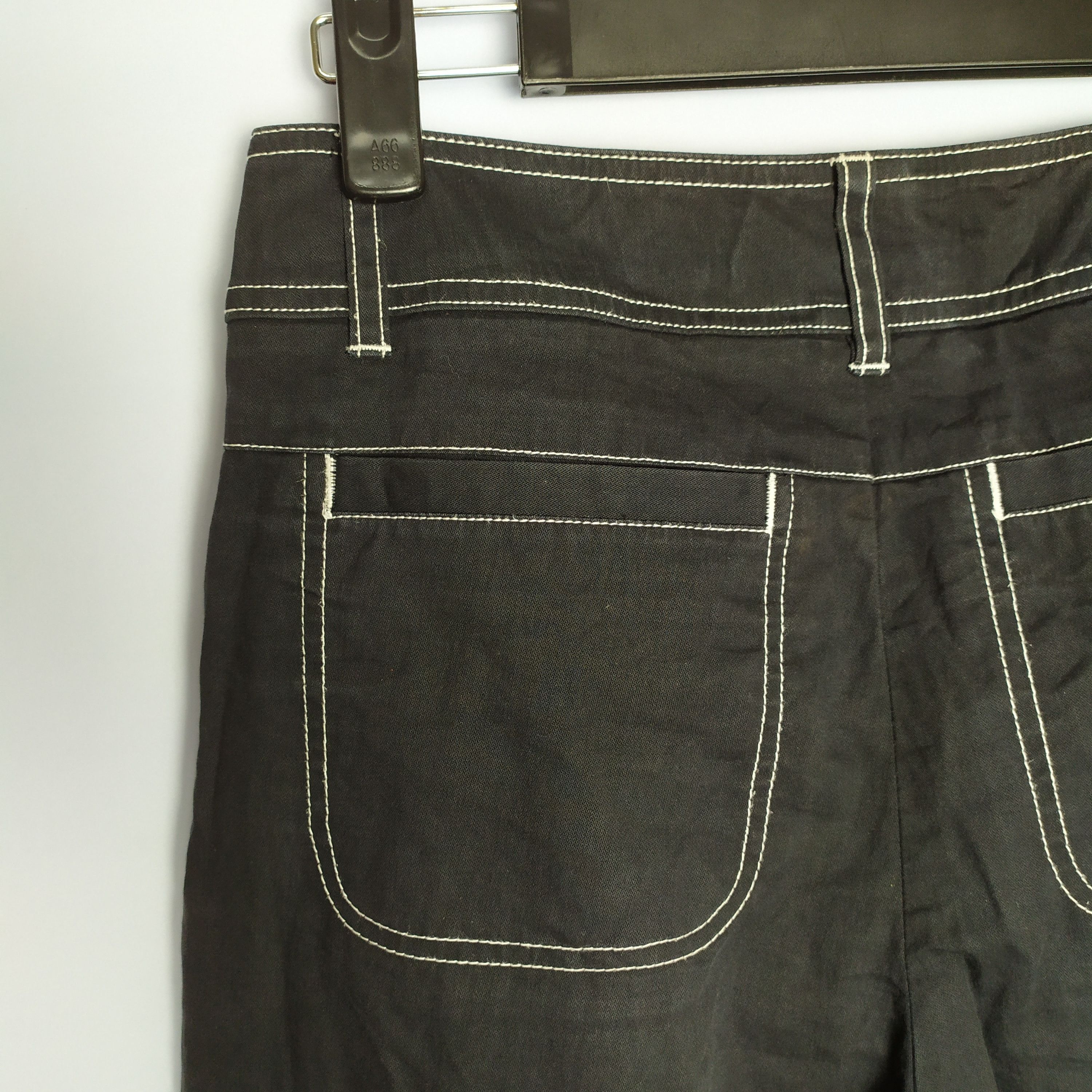 Japanese Brand × Vintage TIGORA BLACK FLARE CARGO PANTS Size US 28 / EU 44 - 12 Thumbnail