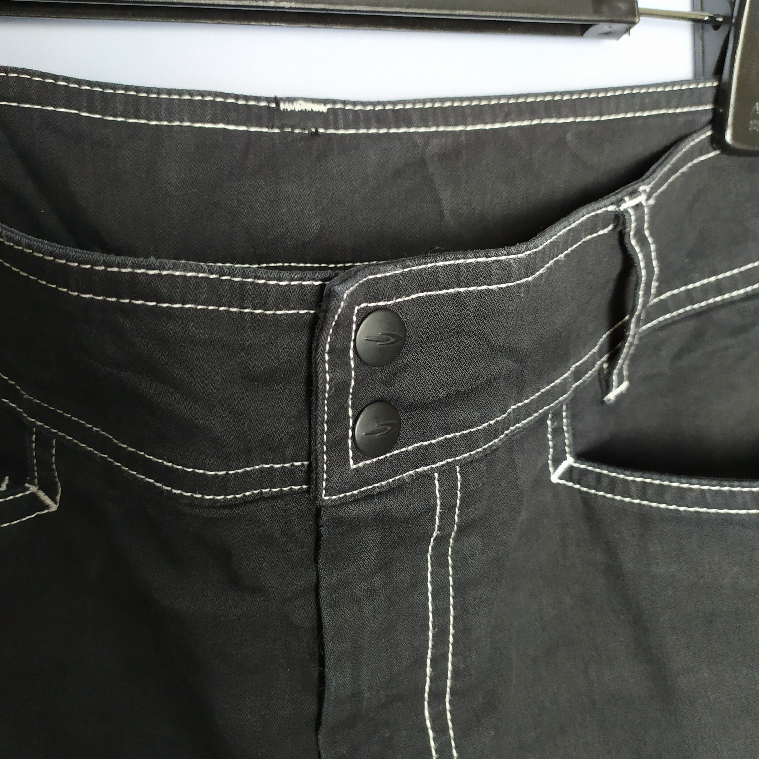 Japanese Brand × Vintage TIGORA BLACK FLARE CARGO PANTS Size US 28 / EU 44 - 8 Thumbnail