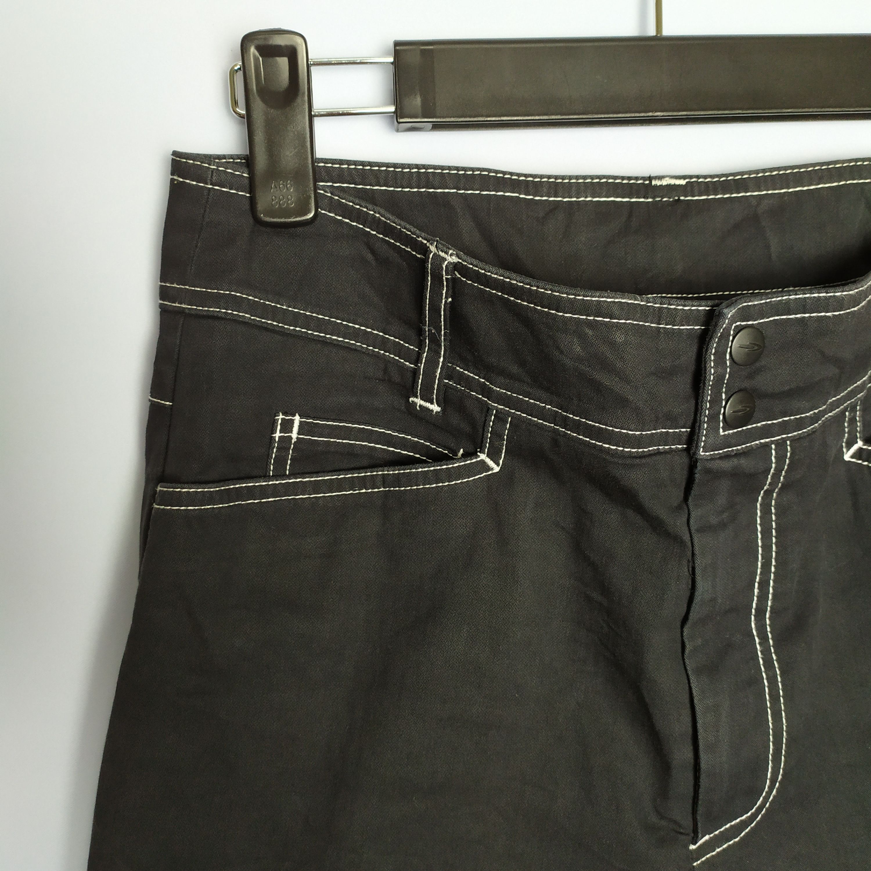 Japanese Brand × Vintage TIGORA BLACK FLARE CARGO PANTS Size US 28 / EU 44 - 10 Thumbnail