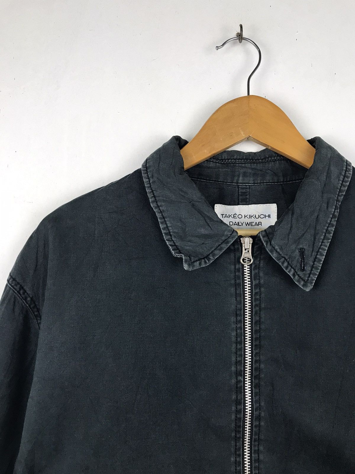 Japanese Brand × Takeo Kikuchi × Vintage 🔥Style🔥Takeo Kikuchi Full Zipper Work jacket Size US L / EU 52-54 / 3 - 6 Thumbnail