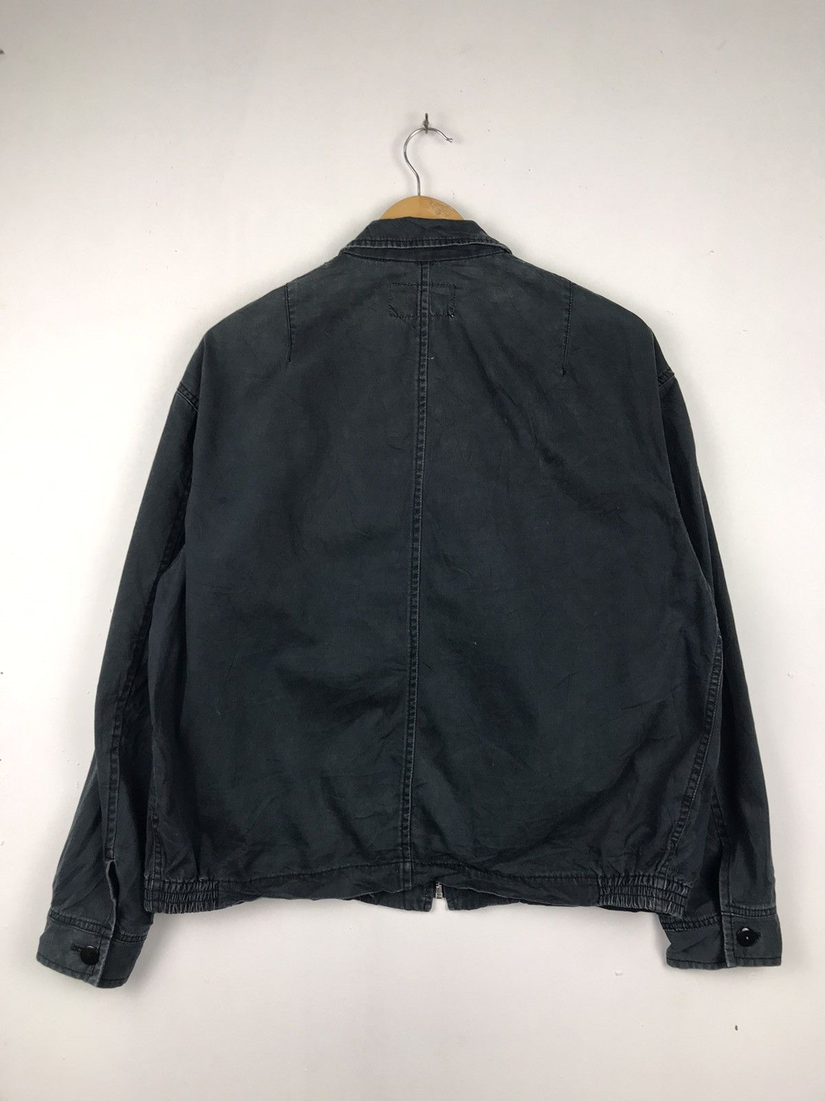 Japanese Brand × Takeo Kikuchi × Vintage 🔥Style🔥Takeo Kikuchi Full Zipper Work jacket Size US L / EU 52-54 / 3 - 2 Thumbnail