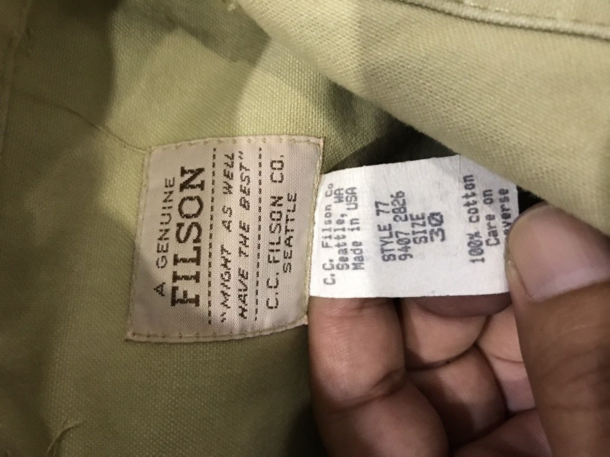Filson Vintage FILSON Made in USA Military Sturdy Pant Size US 28 / EU 44 - 15 Thumbnail
