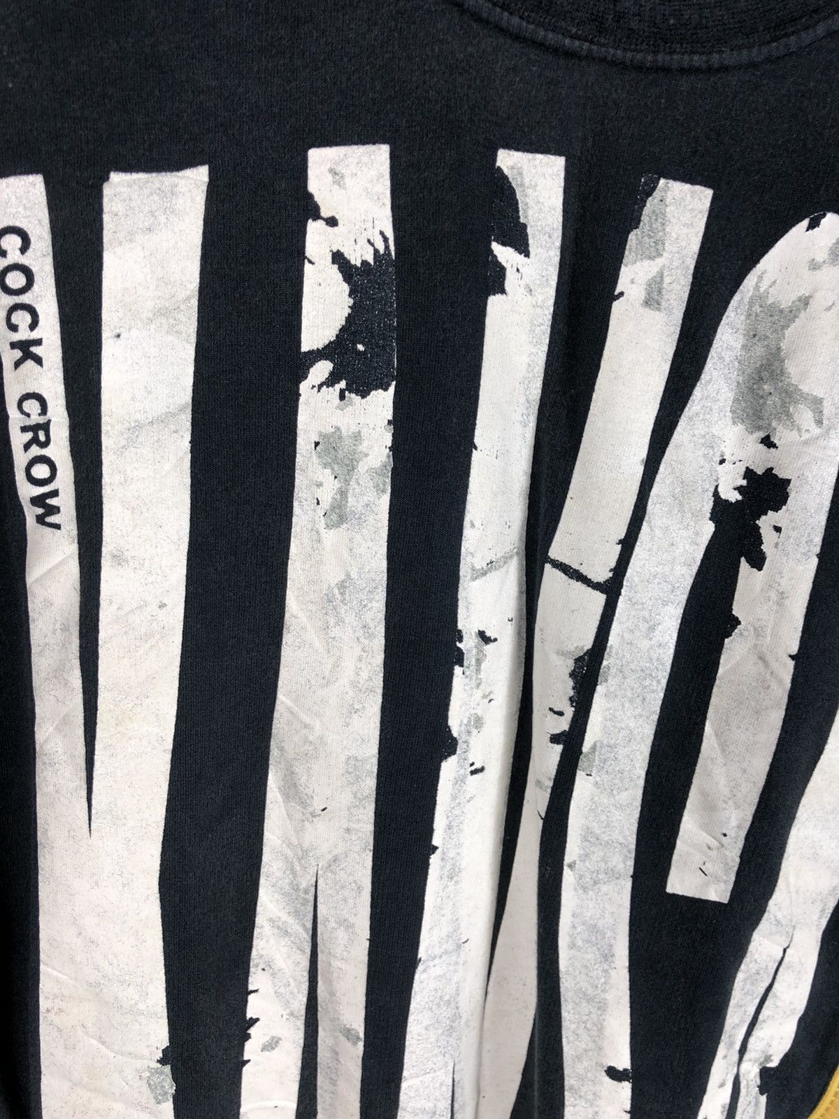Japanese Brand × Kansai Yamamoto × Vintage Vtg CC Kansai Bold Cock Crow Zipper Tshirt Size US M / EU 48-50 / 2 - 4 Thumbnail