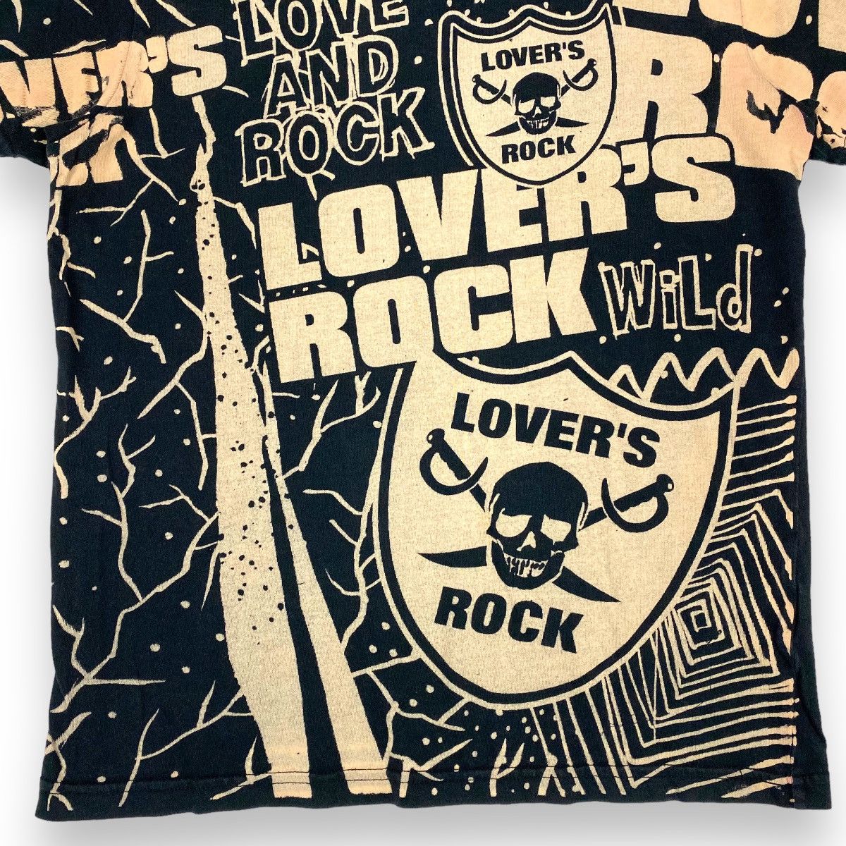 Super Lovers Vintage 90s SUPER LOVERS Lover's Rock Raiders Full Print Tee Size US S / EU 44-46 / 1 - 4 Thumbnail