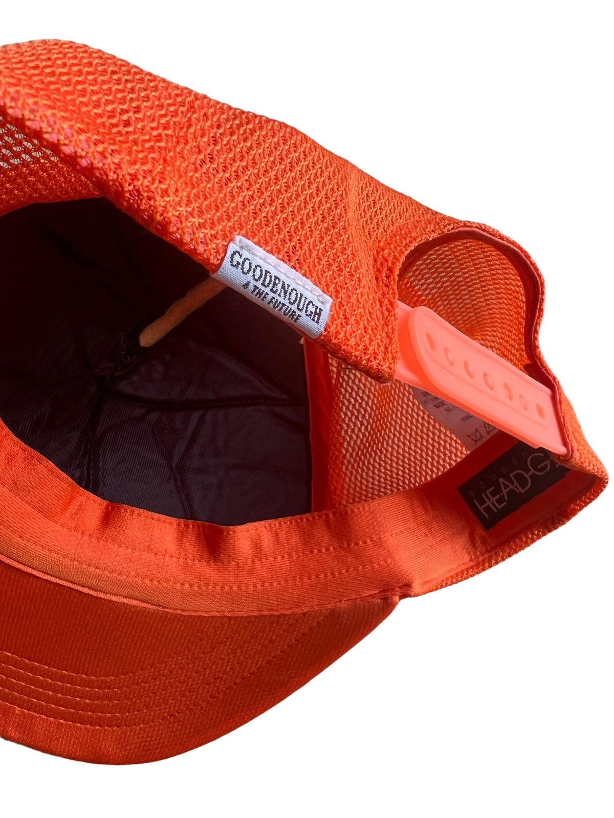 Good Enough GRAIL🔥90s Good Enough & The Future ™️ Logo Mesh Trucker Cap Size ONE SIZE - 4 Thumbnail