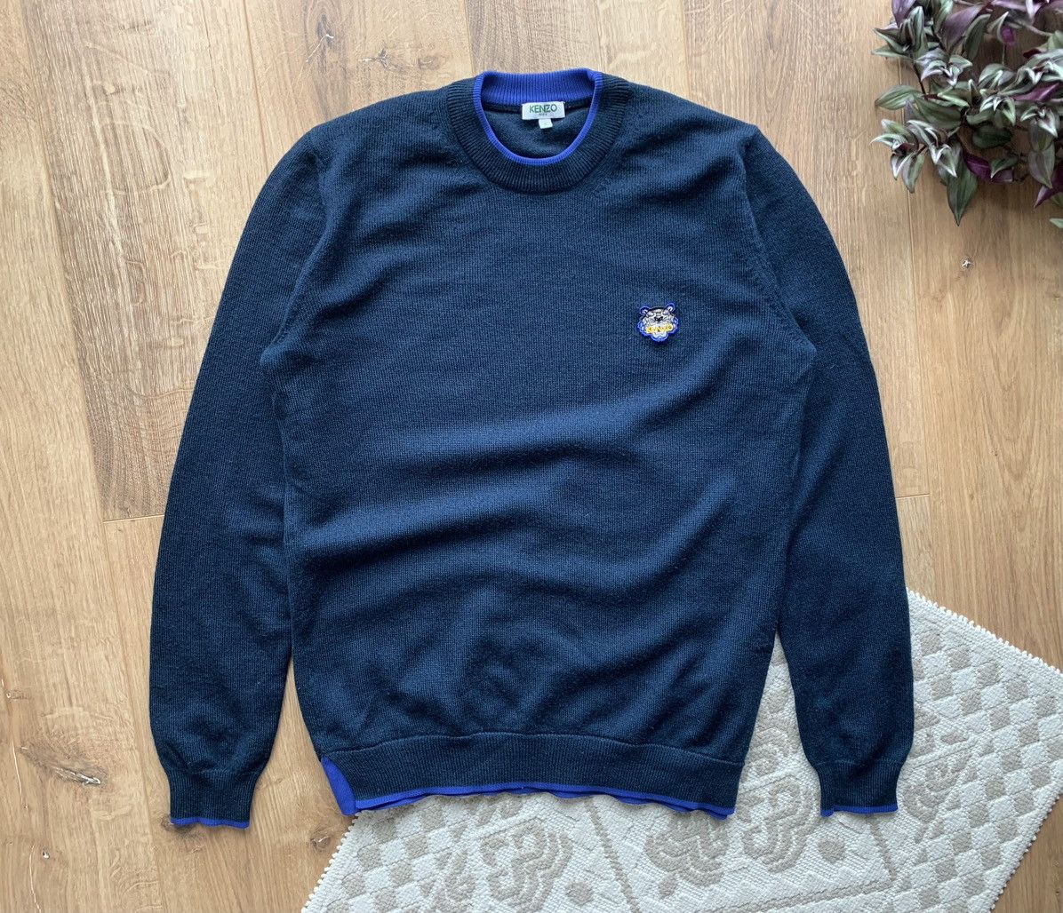 Kenzo Kenzo small tiger logo sweater Size US S / EU 44-46 / 1 - 2 Thumbnail