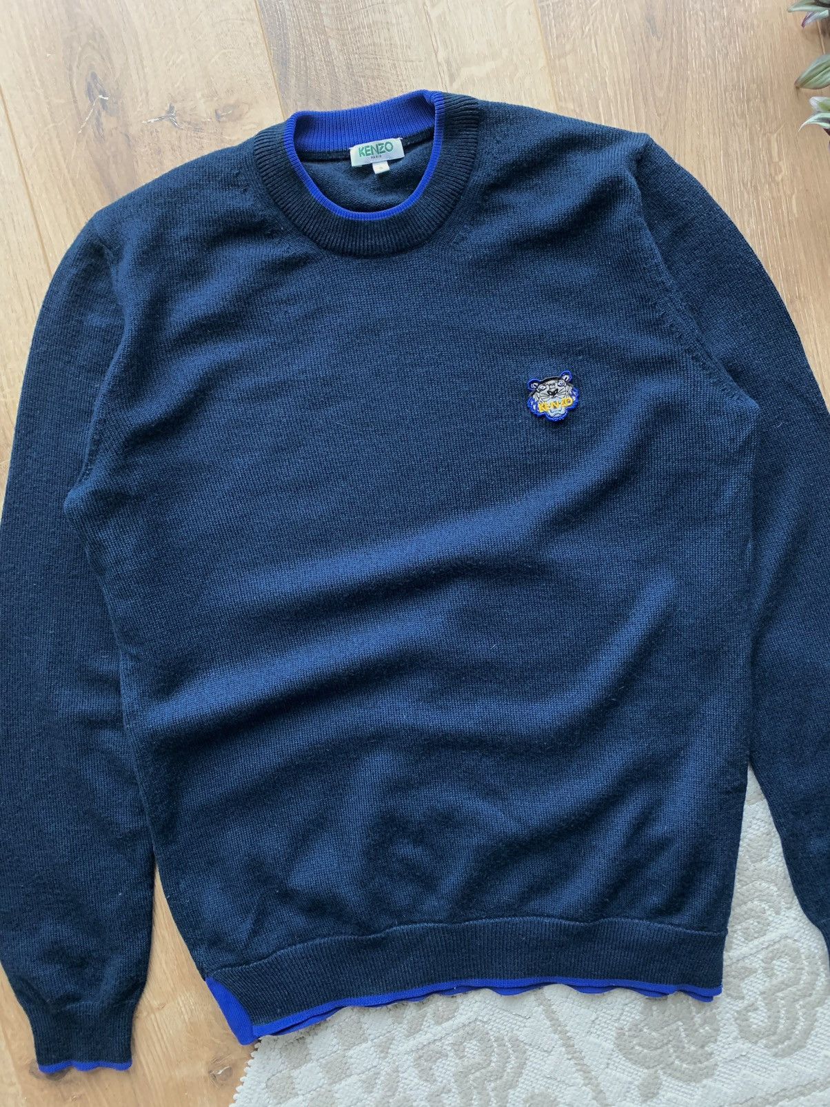 Kenzo Kenzo small tiger logo sweater Size US S / EU 44-46 / 1 - 3 Thumbnail