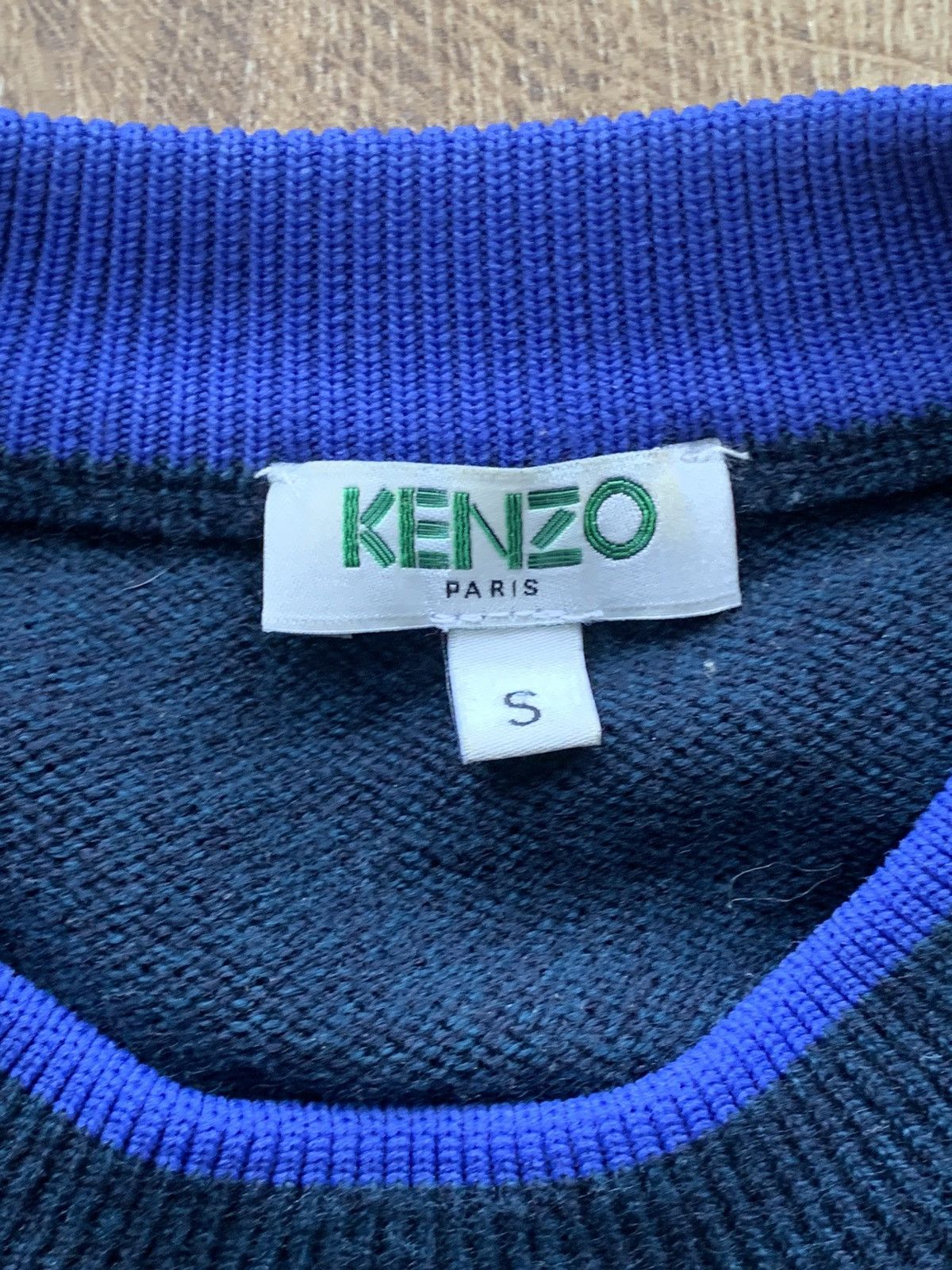 Kenzo Kenzo small tiger logo sweater Size US S / EU 44-46 / 1 - 5 Thumbnail