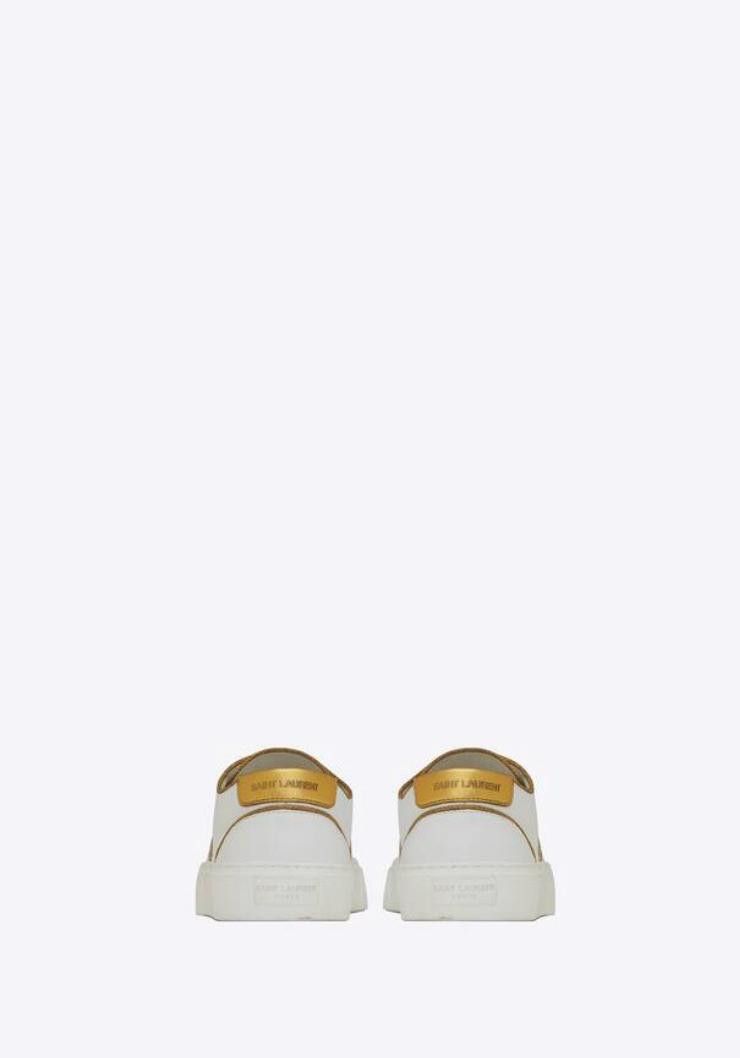 Saint Laurent Paris Venice Low Top Sneakers In White Size US 9 / EU 42 - 2 Thumbnail
