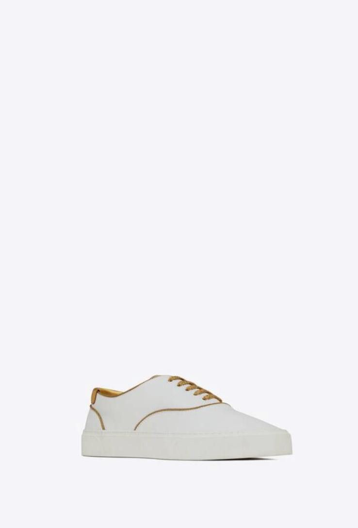 Saint Laurent Paris Venice Low Top Sneakers In White Size US 9 / EU 42 - 3 Thumbnail