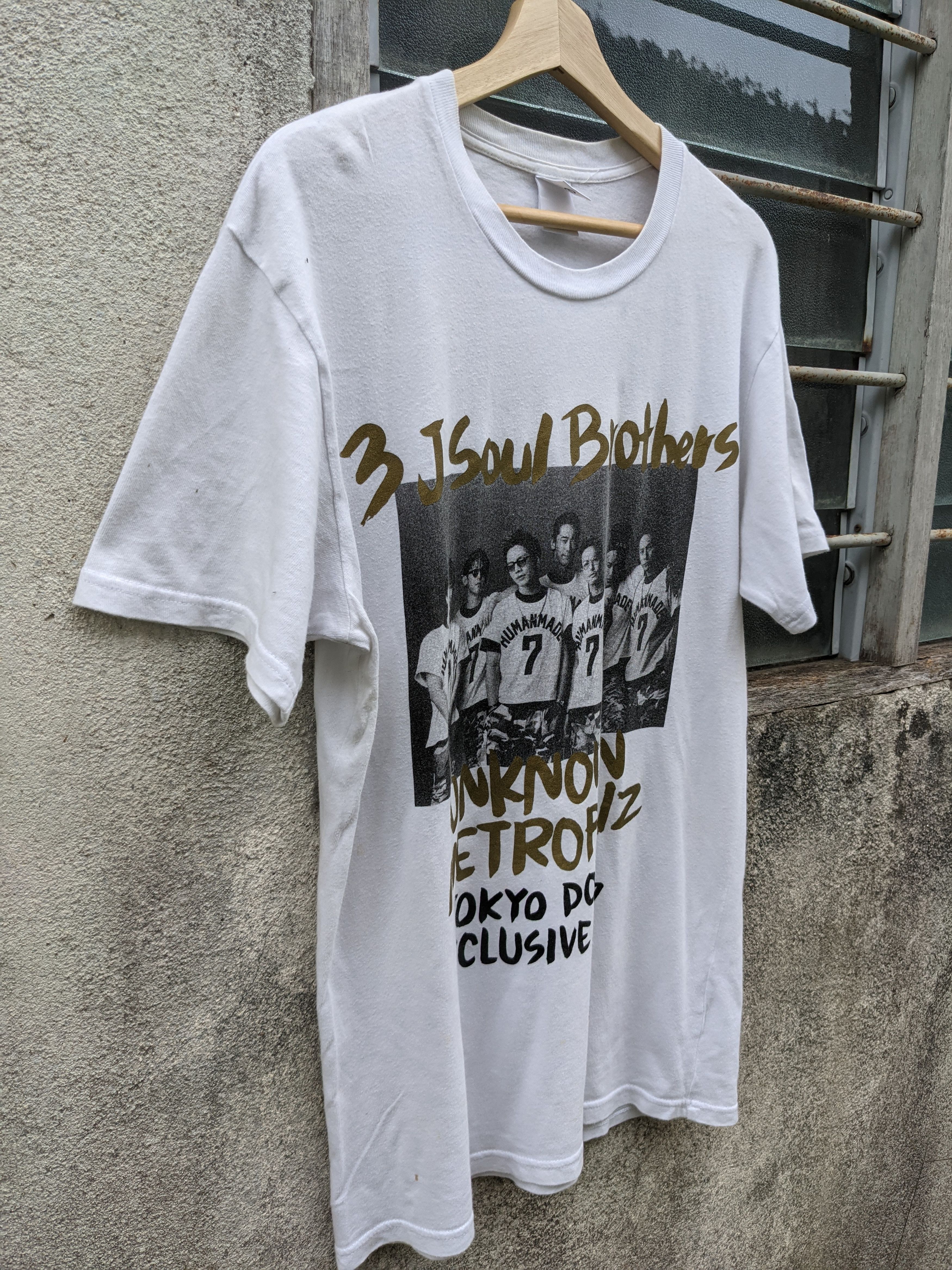 Band Tees × Japanese Brand Japanese Band 3 J soul Brothers tee Size US M / EU 48-50 / 2 - 3 Thumbnail